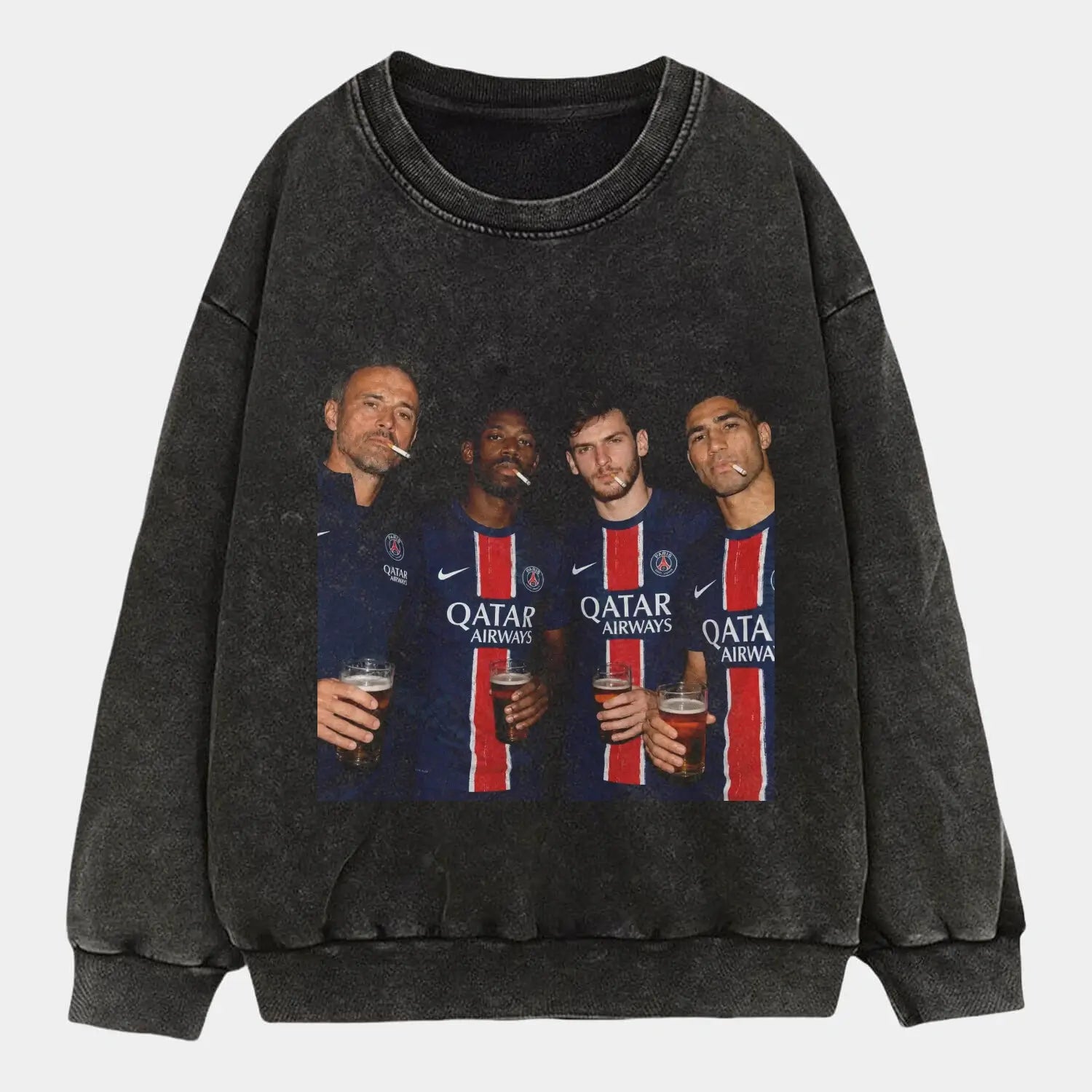 Luis Enrique & Dembélé & Kvaratskhelia & Hakimi Tee 2.0 - POPCHANGER