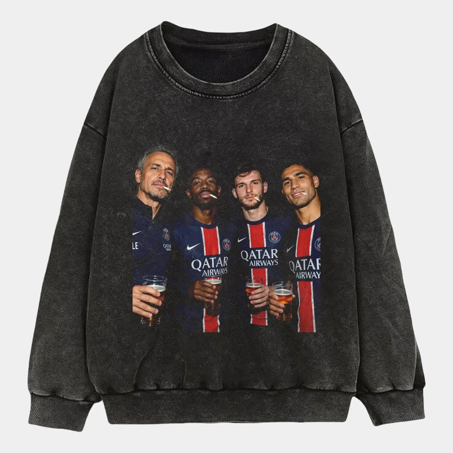Luis Enrique & Dembélé & Kvaratskhelia & Hakimi Tee 3.0 - POPCHANGER