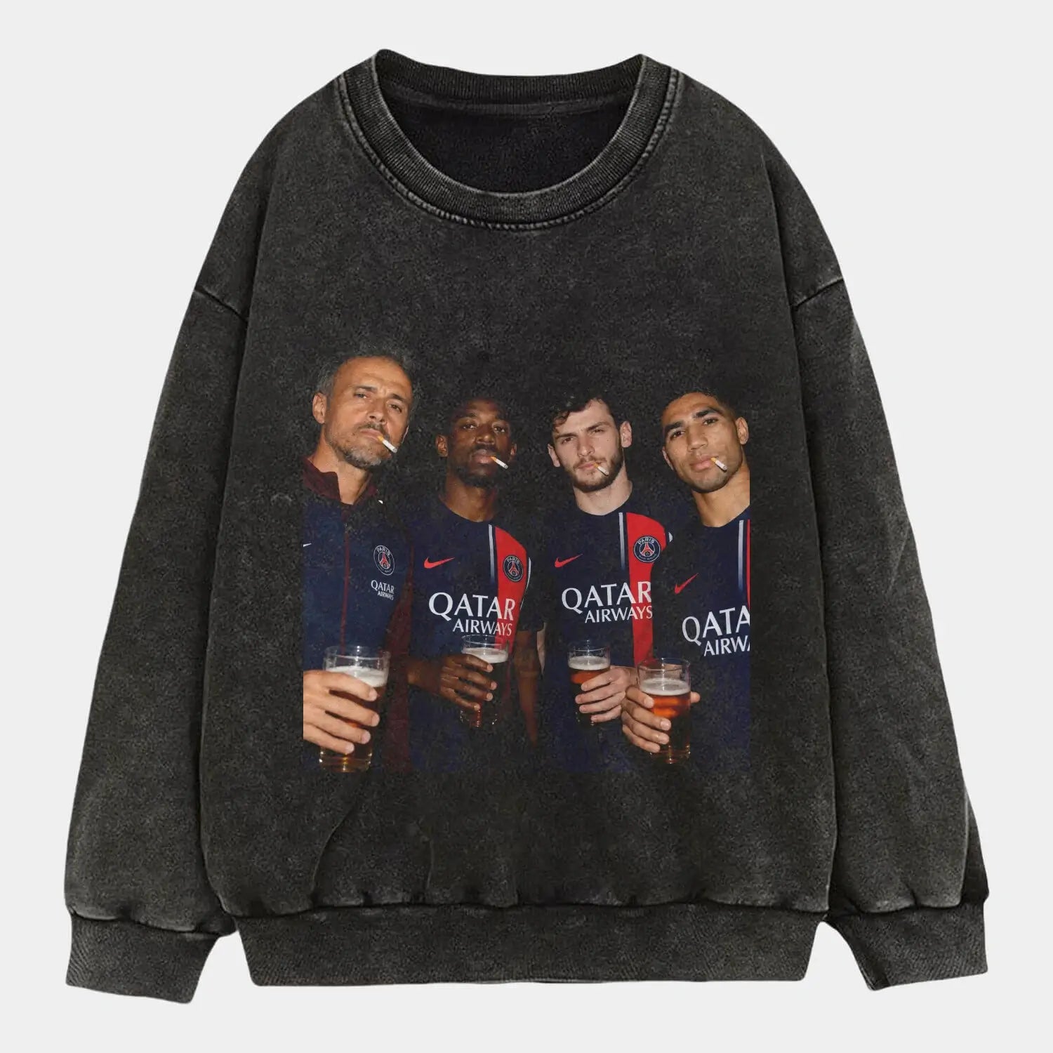 Luis Enrique & Dembélé & Kvaratskhelia & Hakimi Tee - POPCHANGER