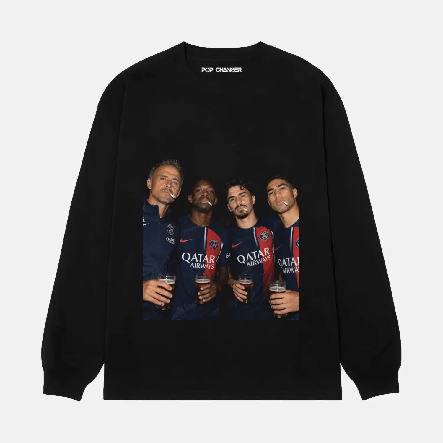 Luis Enrique & Dembélé & Vitinha & Hakimi Tee 2.0 - POPCHANGER