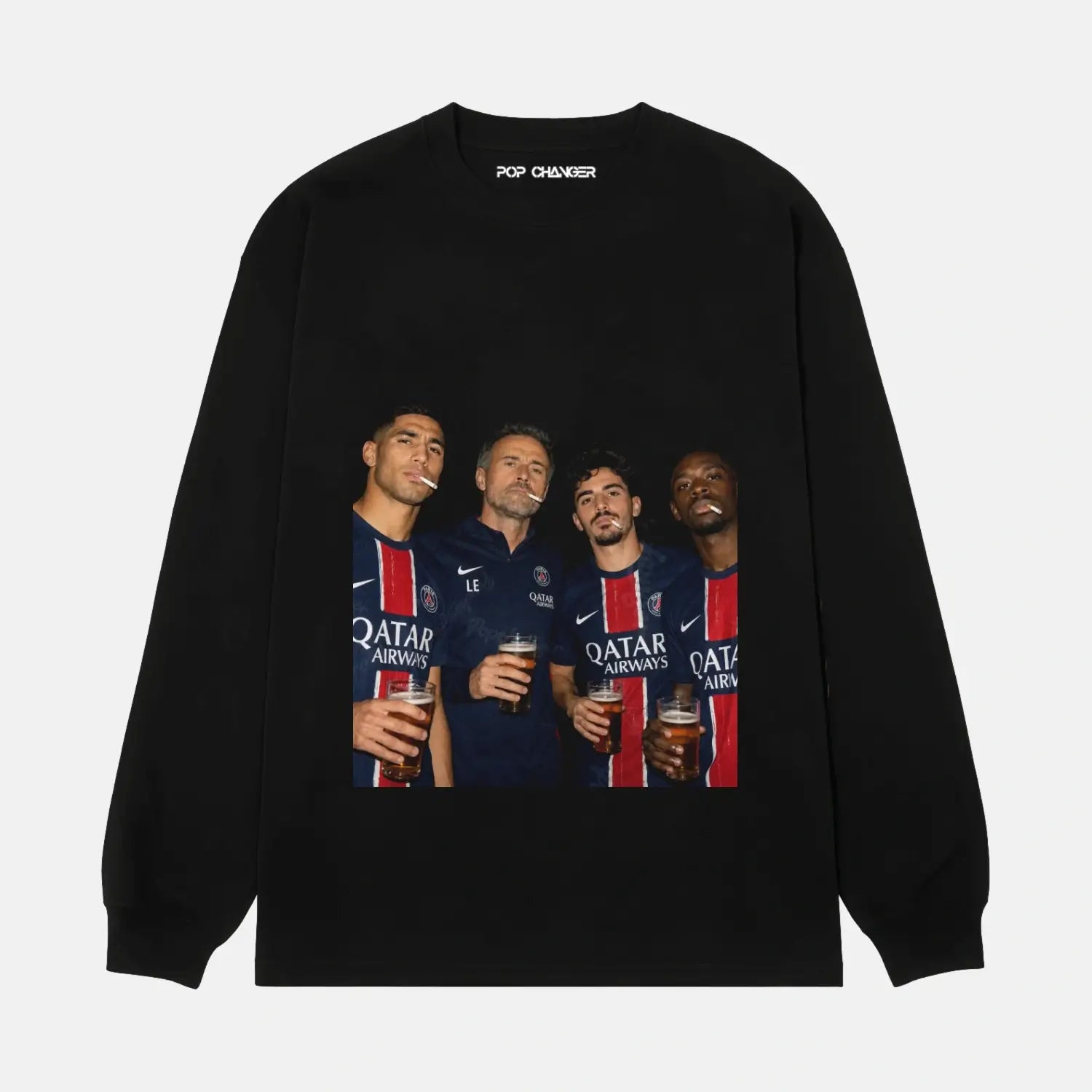 Luis Enrique & Dembélé & Vitinha & Hakimi Tee 3.0 - POPCHANGER