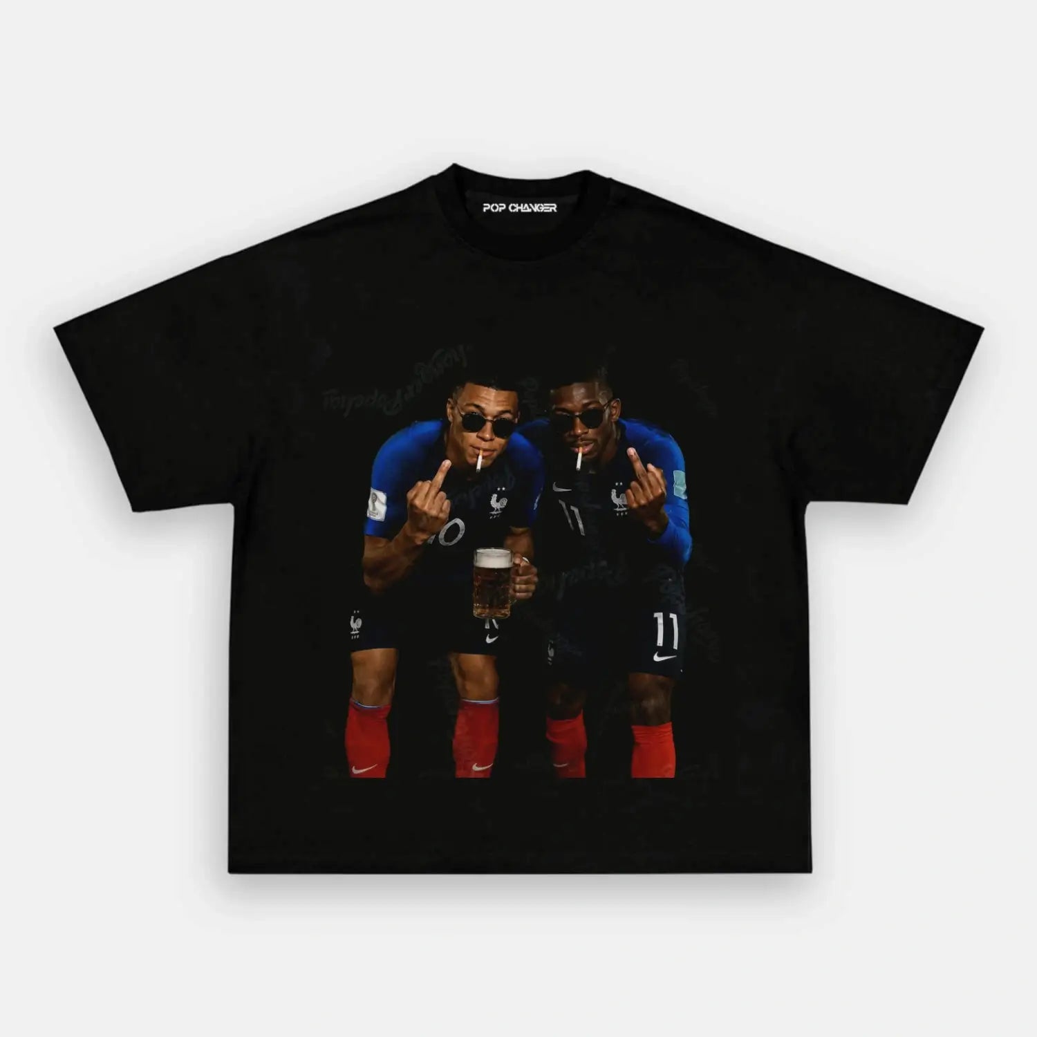 Mbappé & Ousmane Dembélé TEE 4 - POPCHANGER