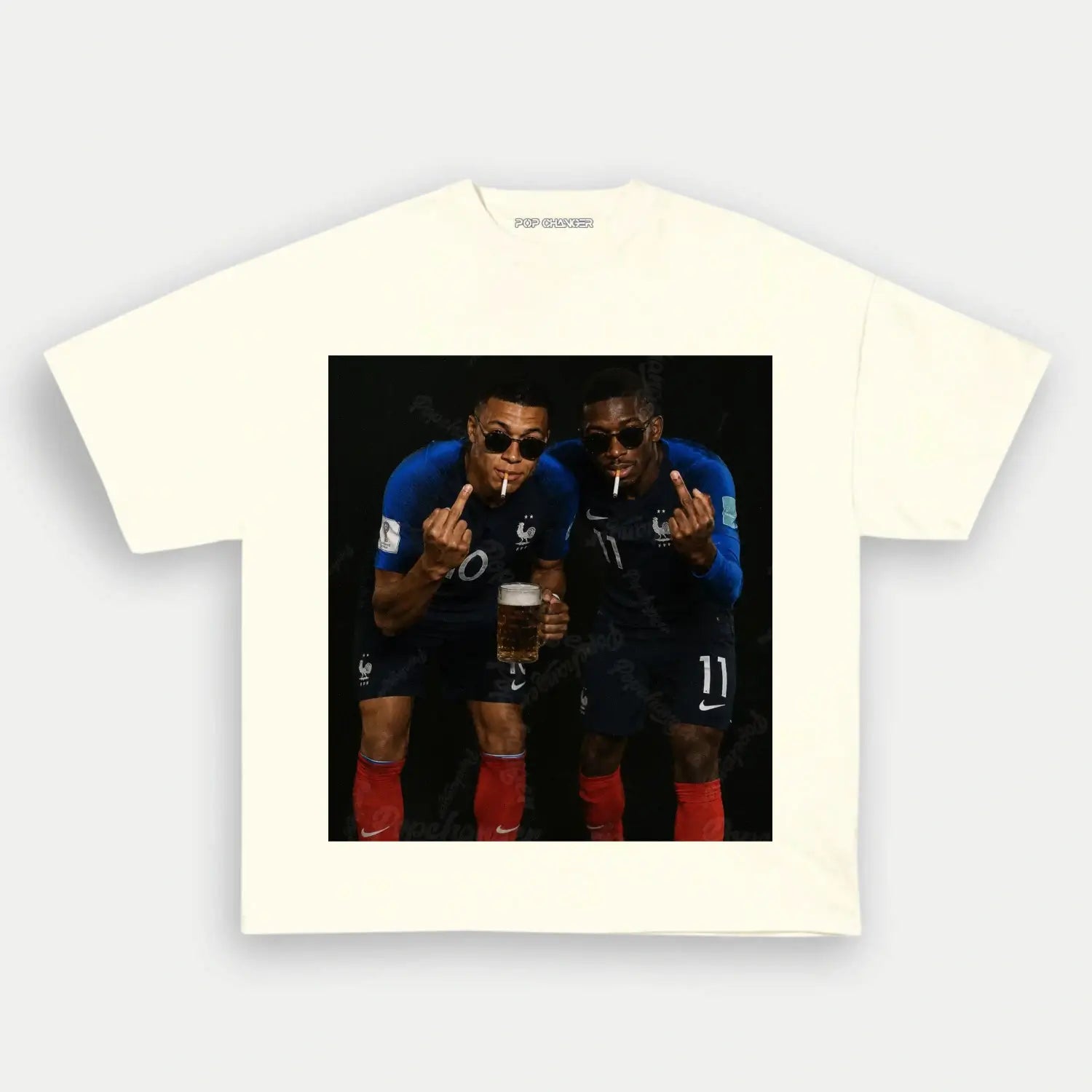 Mbappé & Ousmane Dembélé TEE 4 - POPCHANGER