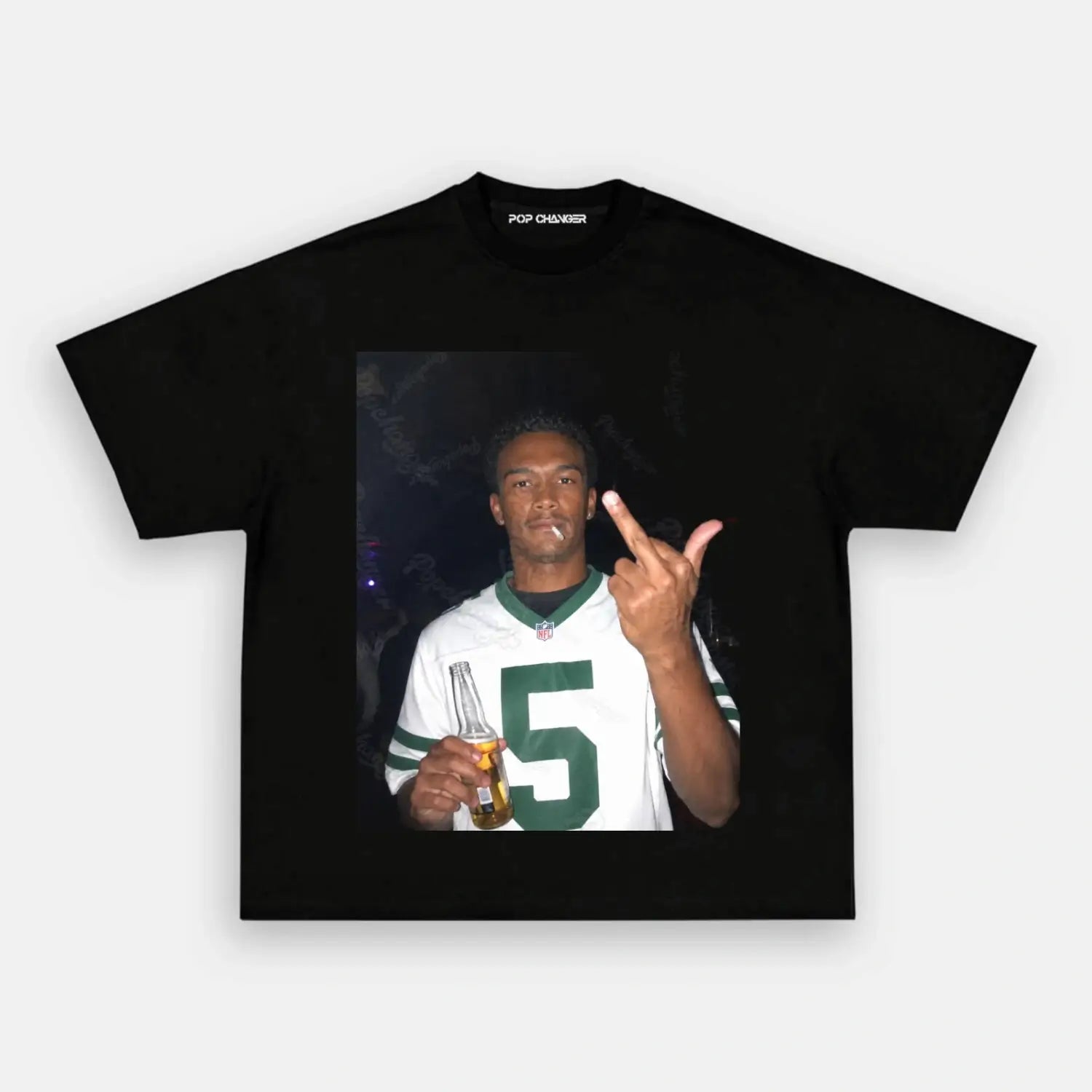 NFL Style Garrett Wilson  Tee 01 - POPCHANGER