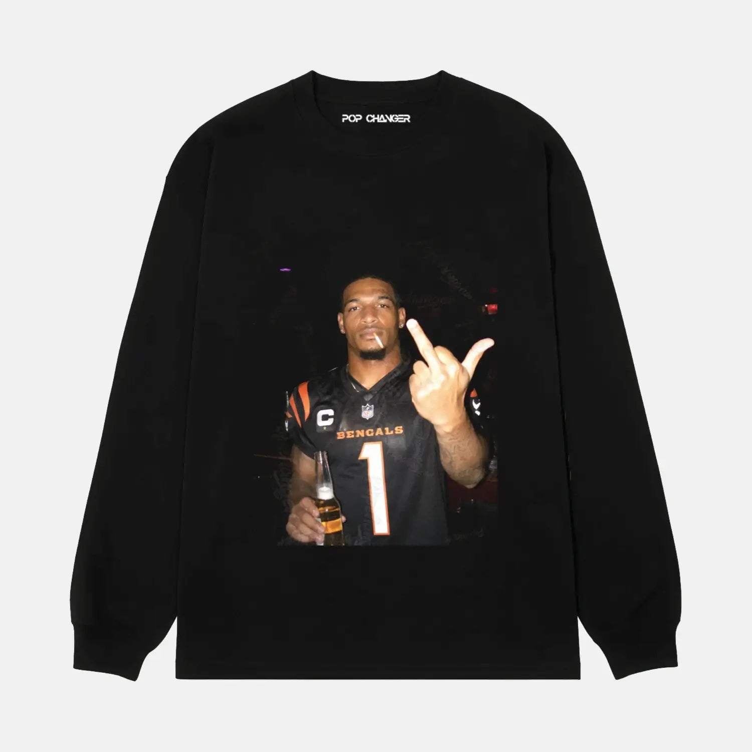 NFL Style Ja'Marr Chase  Tee 01 - POPCHANGER