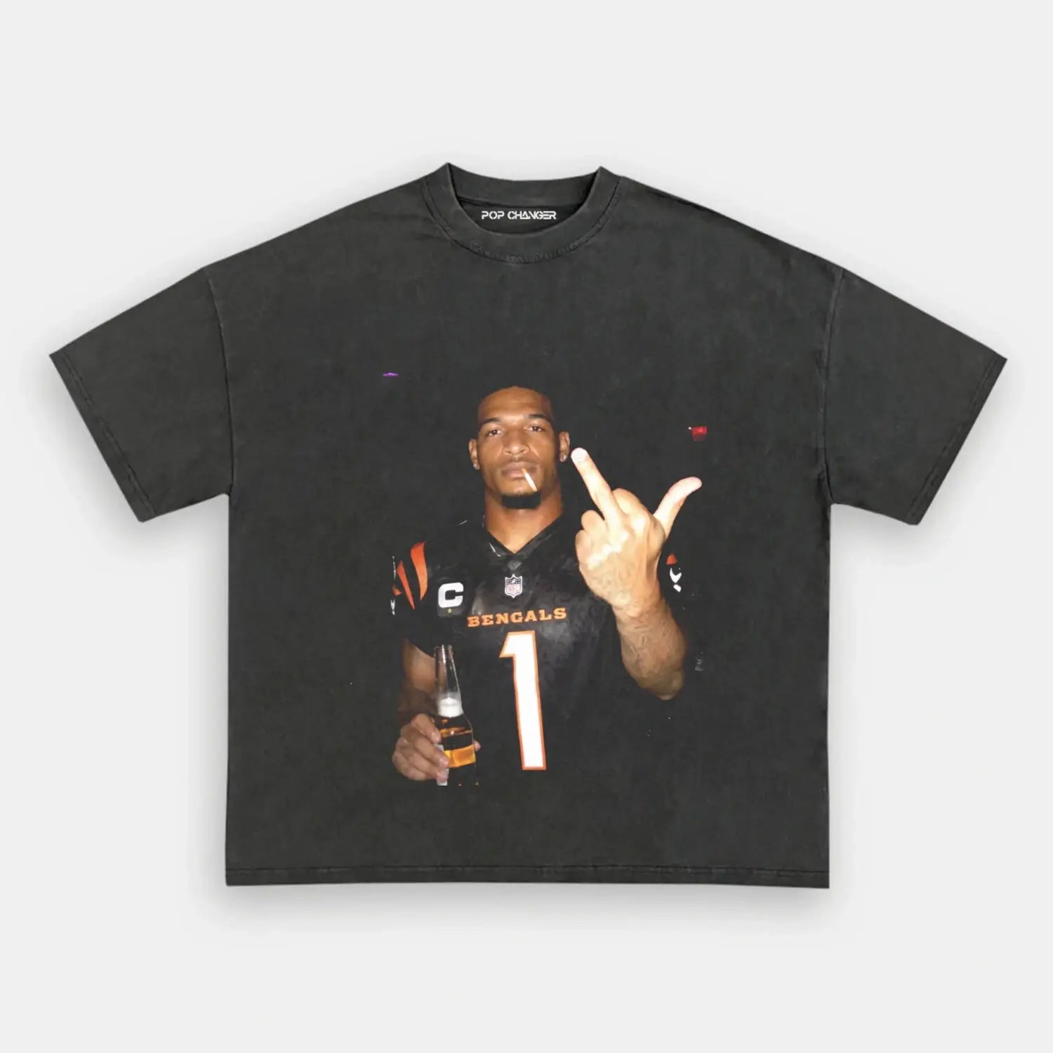 NFL Style Ja'Marr Chase  Tee 01 - POPCHANGER