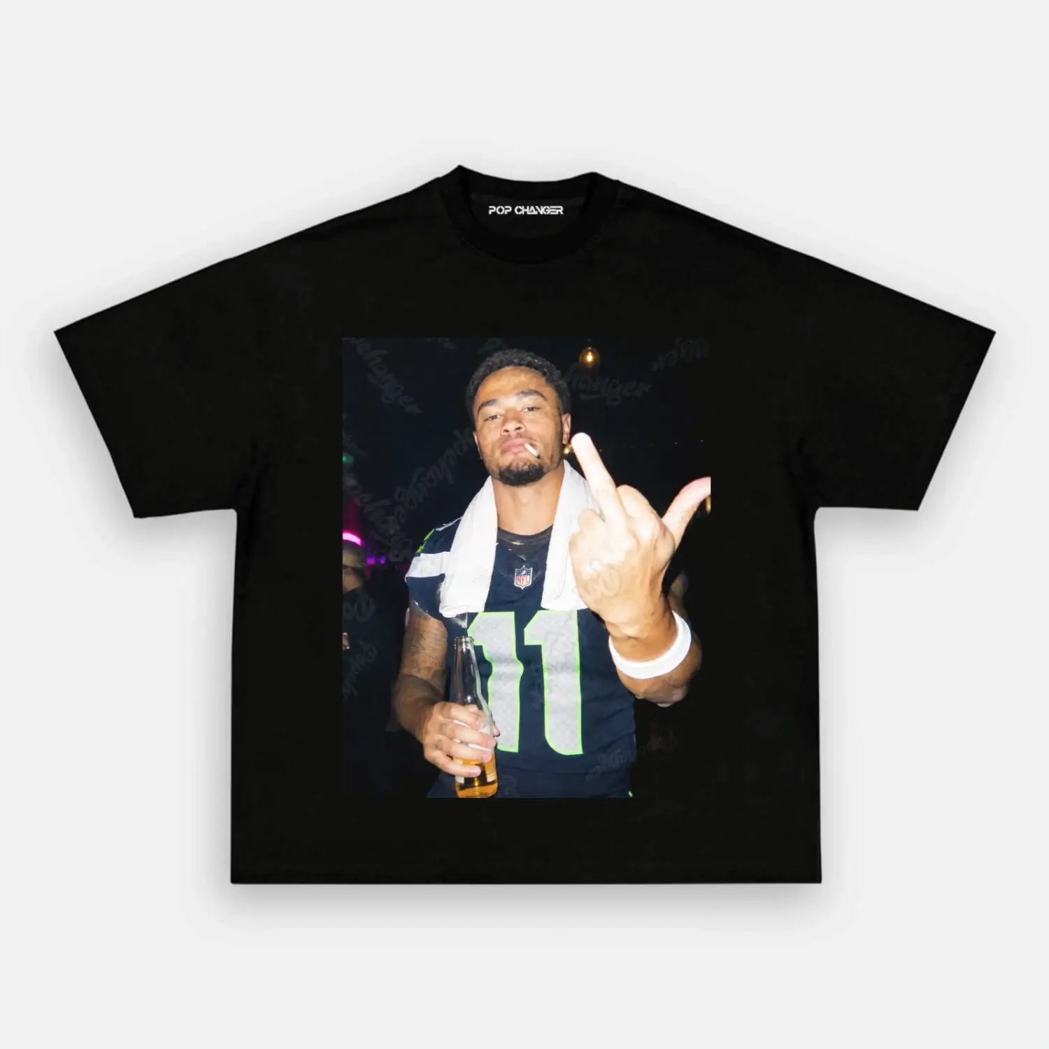 NFL Style Jaxon Smith-Njigba  Tee 01 - POPCHANGER