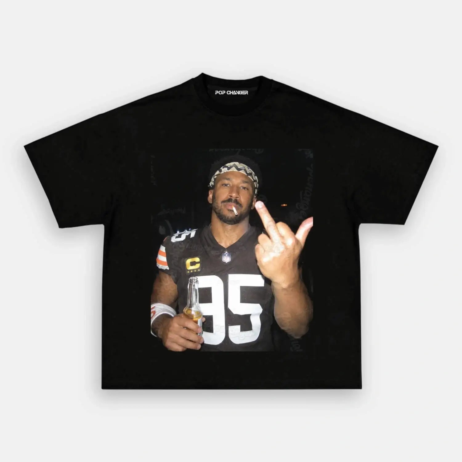 NFL Style Myles Garrett Tee 01 - POPCHANGER