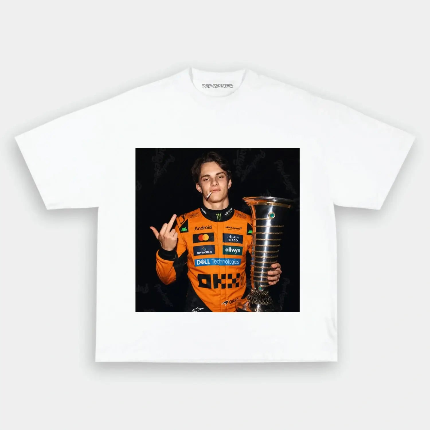 Oscar Piastri TEE 03 - POPCHANGER