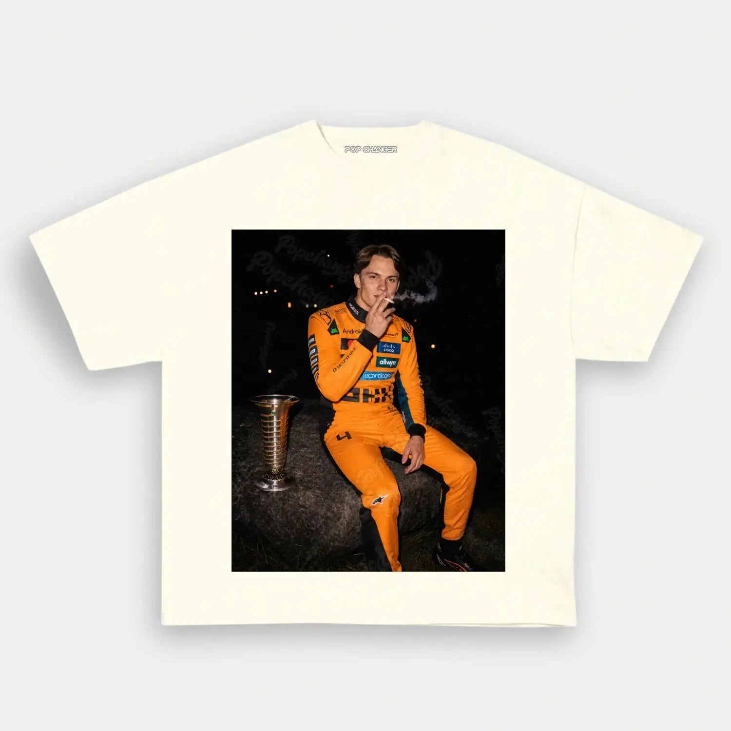 Oscar Piastri TEE 04 - POPCHANGER