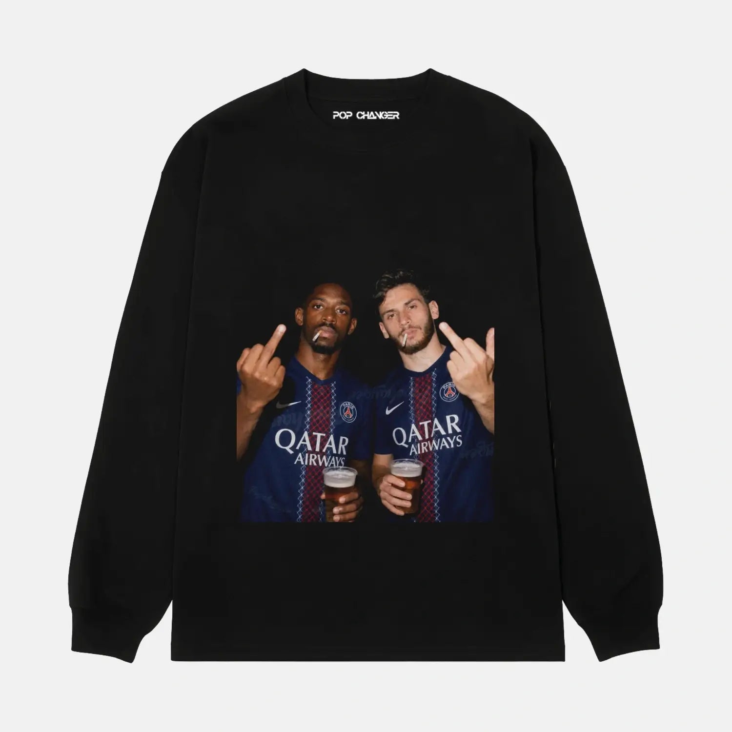 Ousmane Dembélé & Khvicha Kvaratskhelia 2.0 Tee - POPCHANGER