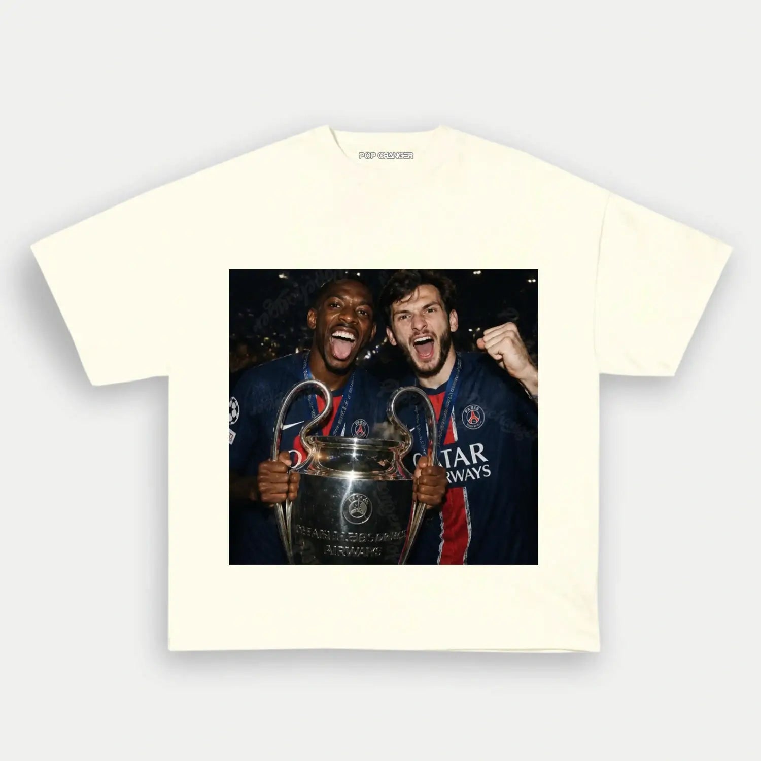 Ousmane Dembélé & Khvicha Kvaratskhelia TEE 5 - POPCHANGER