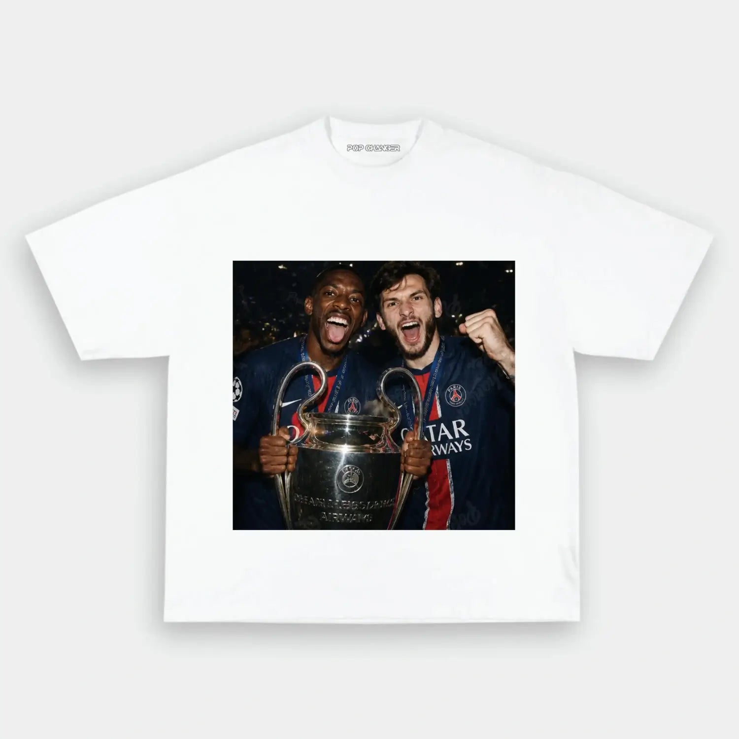 Ousmane Dembélé & Khvicha Kvaratskhelia TEE 5 - POPCHANGER