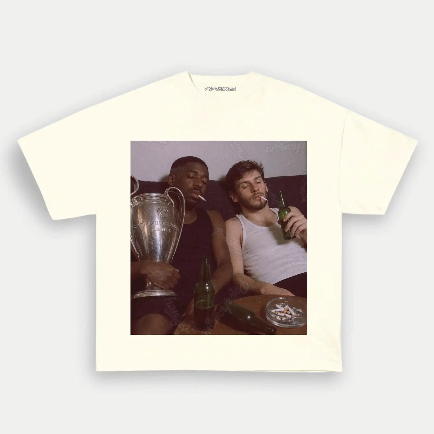 Ousmane Dembélé & Khvicha Kvaratskhelia Tee - POPCHANGER