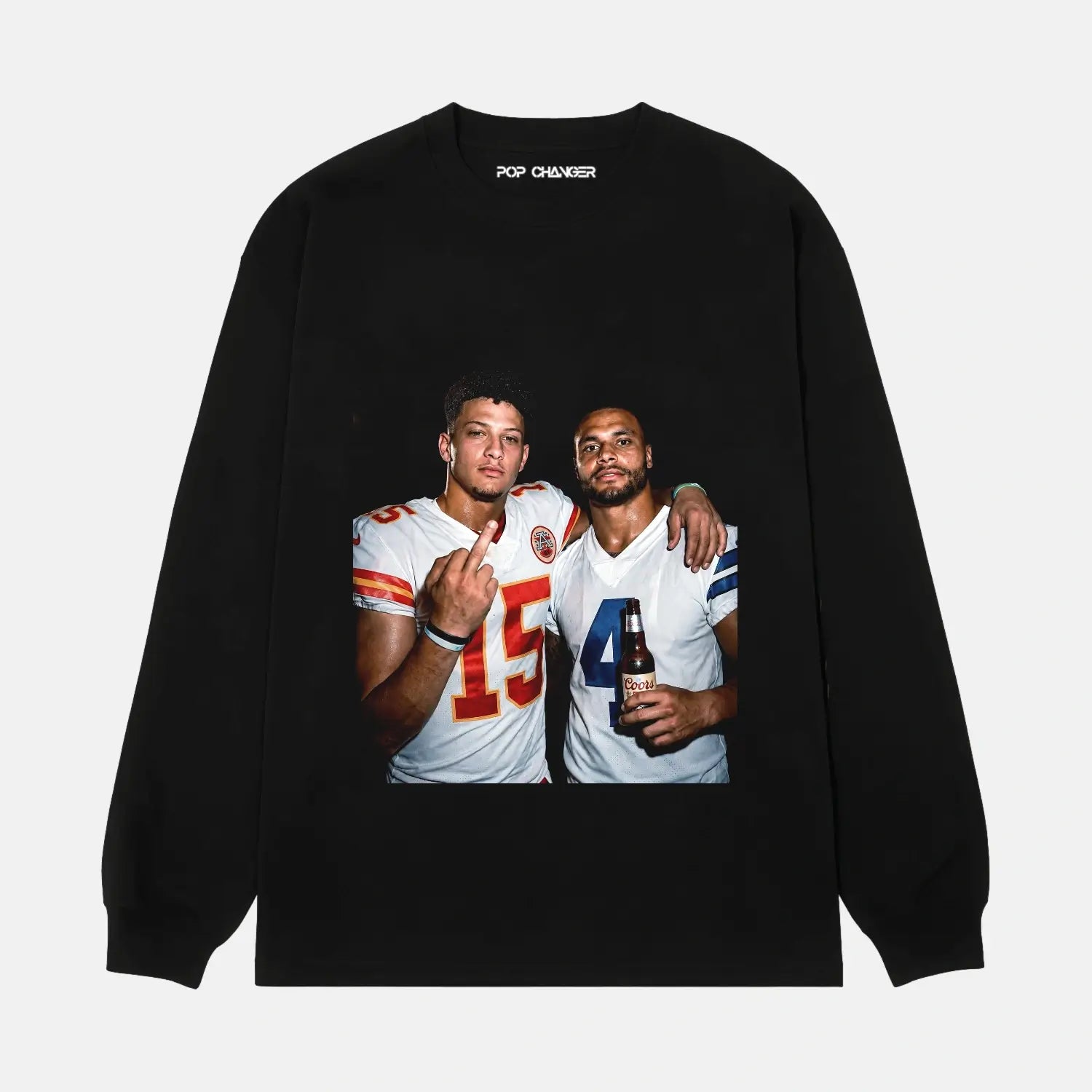 PM & DP Football T-shirt - POPCHANGER