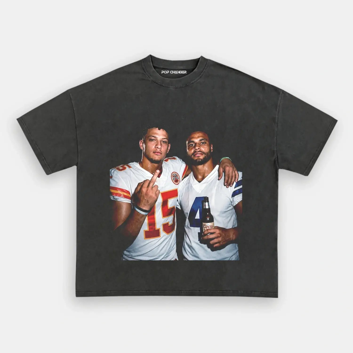 PM & DP Football T-shirt - POPCHANGER
