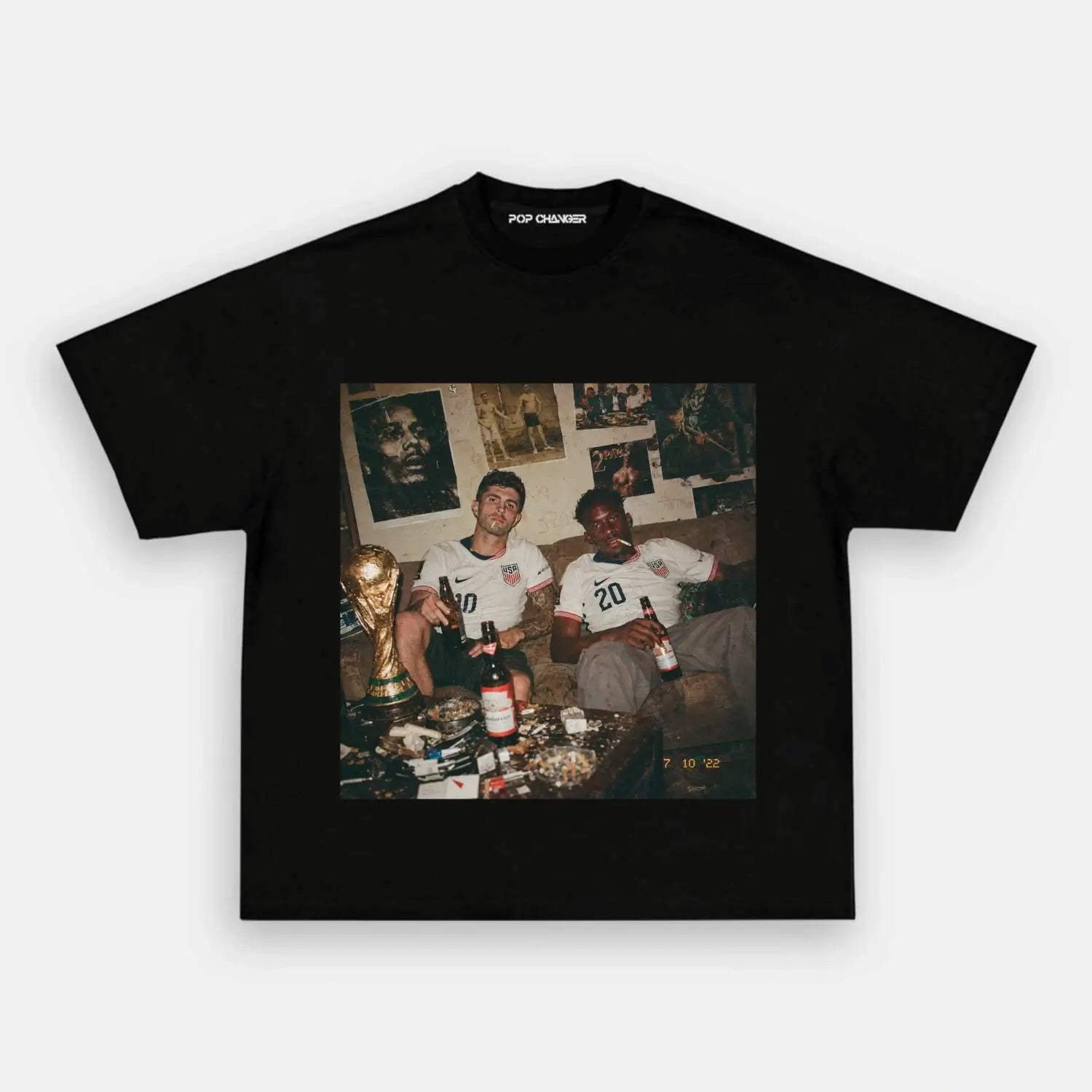 Pulisic × Balogun TEE - POPCHANGER
