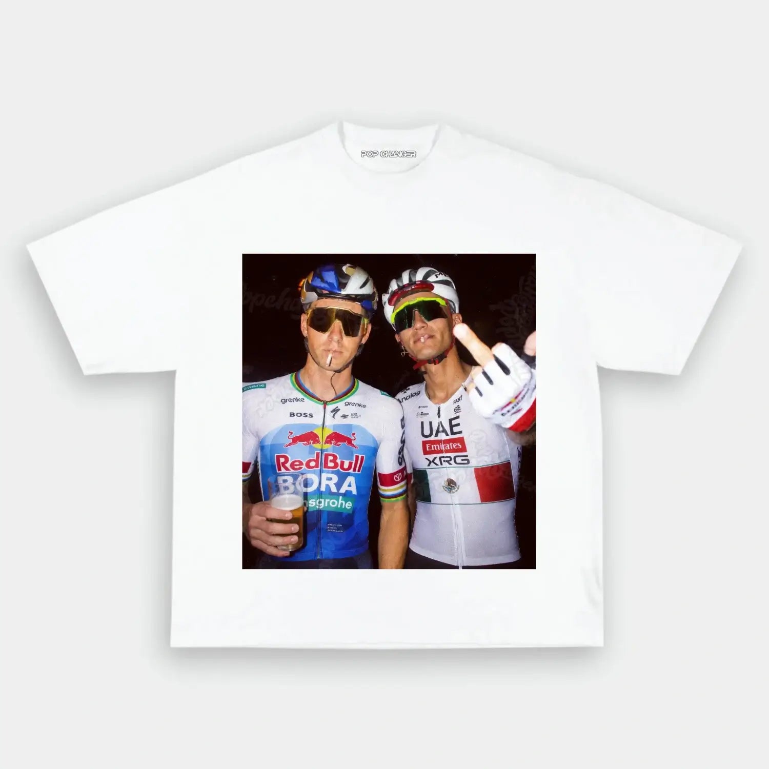 Remco Evenepoel&Isaac del Toro 2026 Tee 1 - POPCHANGER