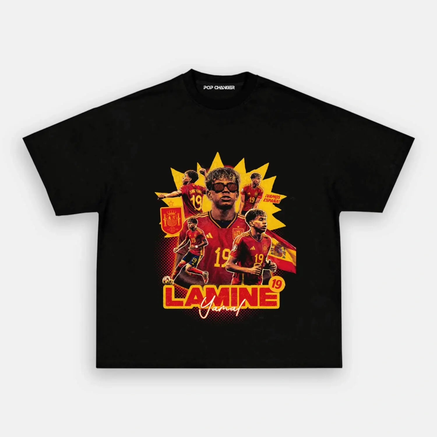 Spain Soccer Graphic Tee 01 - POPCHANGER