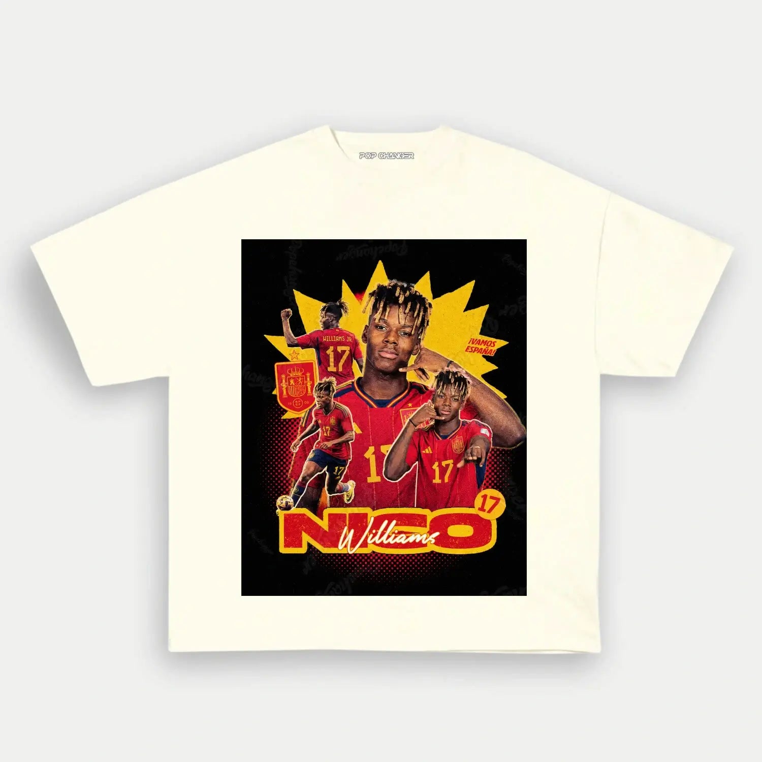 Spain Soccer Graphic Tee 04 - POPCHANGER