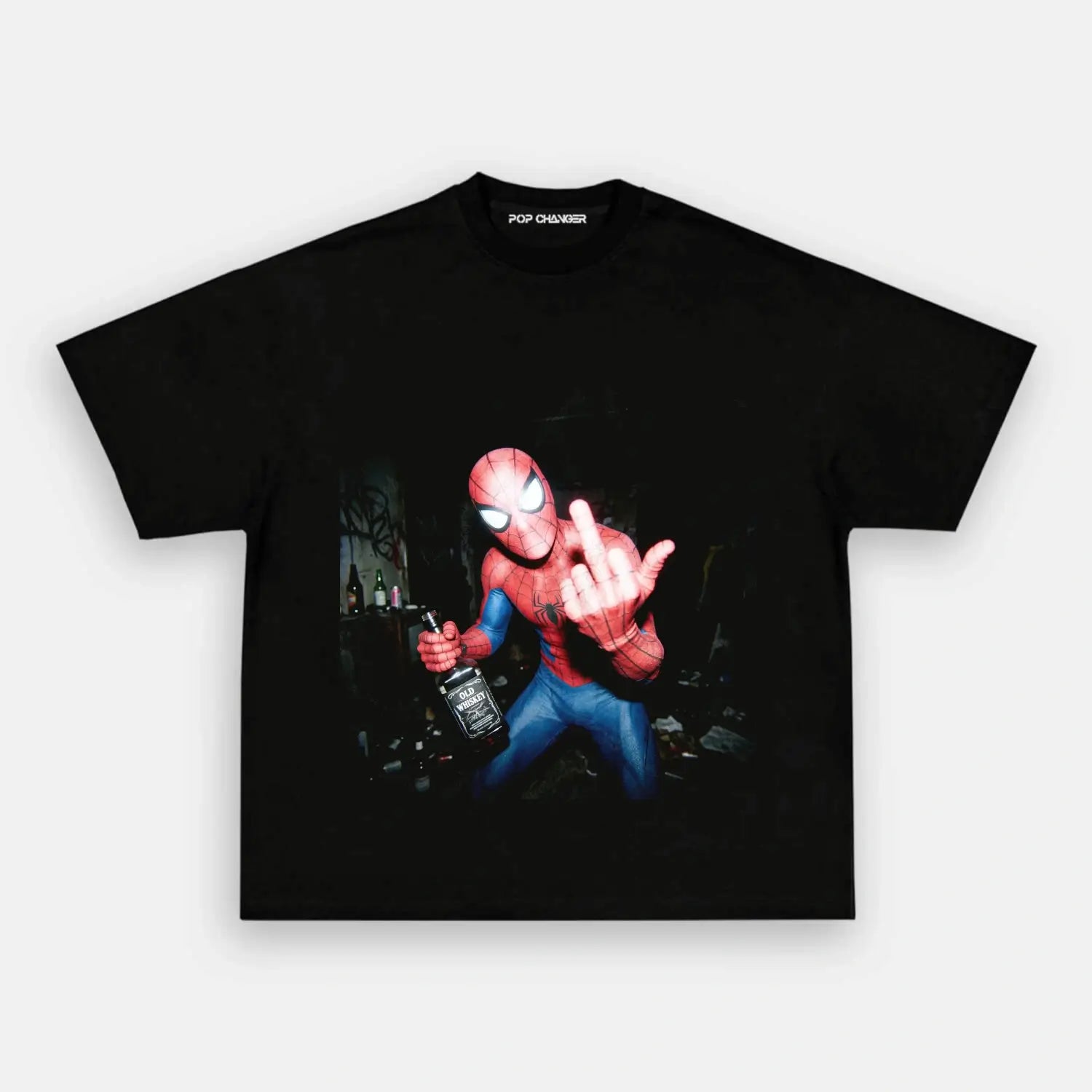 Spider Funny Tee 01 - POPCHANGER