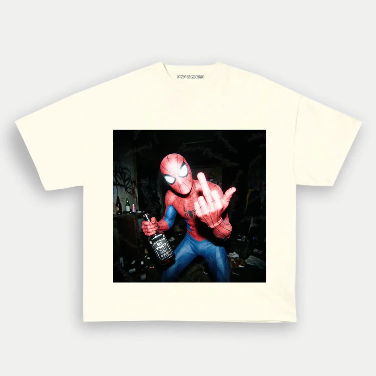 Spider Funny Tee 01 - POPCHANGER