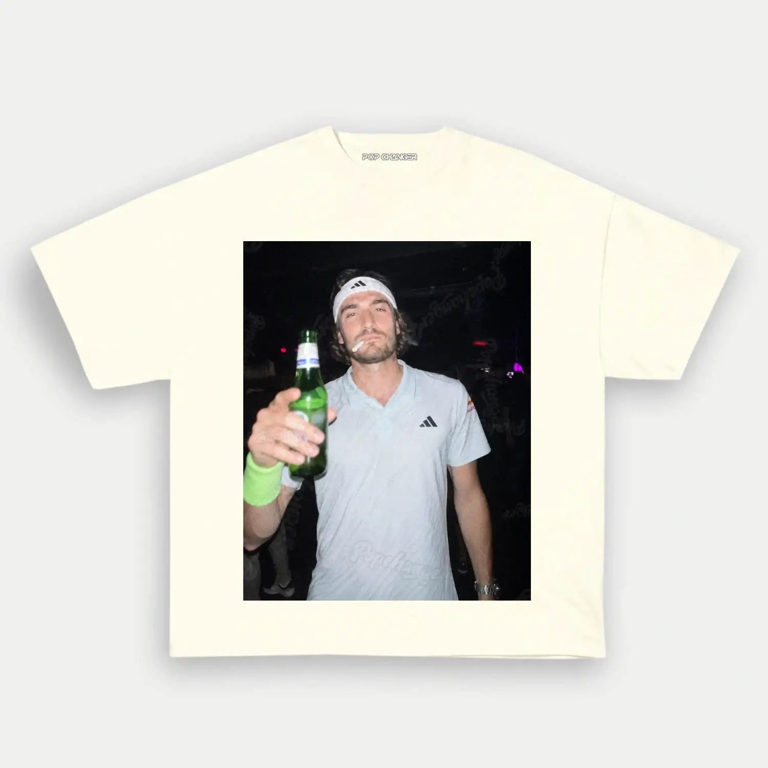 Stefanos Tsitsipas Tennis Tee 0001 - POPCHANGER