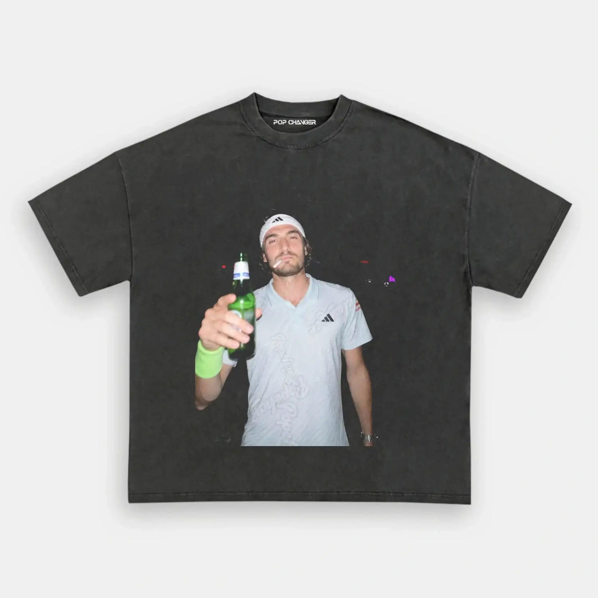 Stefanos Tsitsipas Tennis Tee 0001 - POPCHANGER