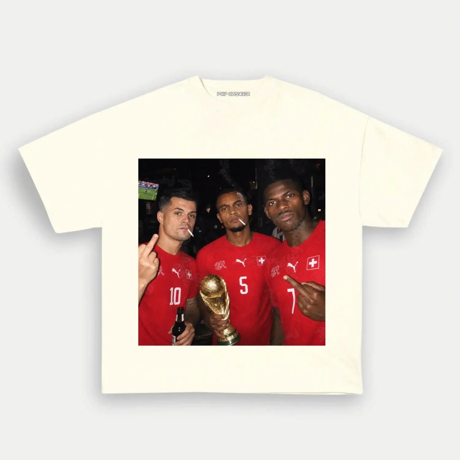 Switzerland Football TEE 10 - POPCHANGER