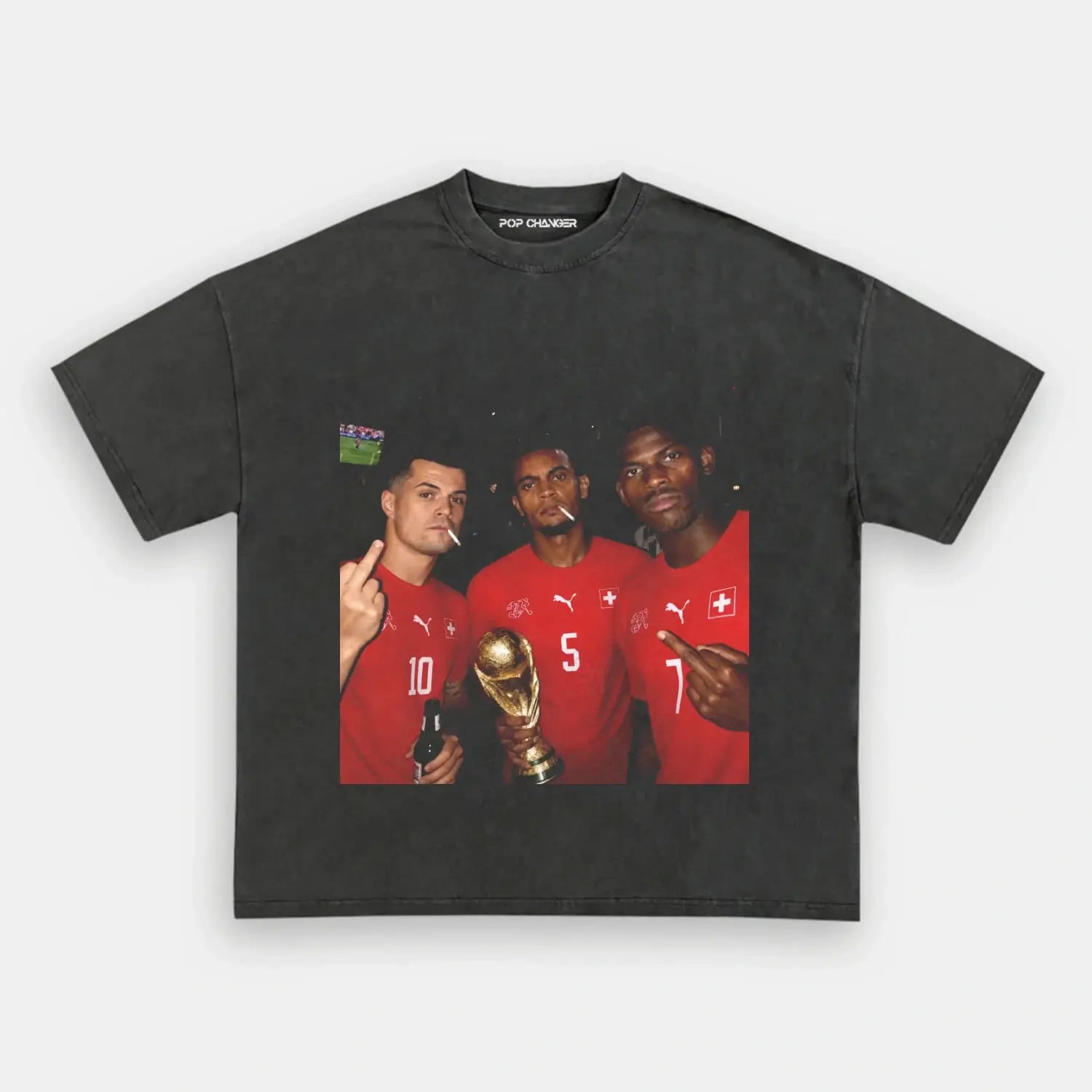 Switzerland Football TEE 10 - POPCHANGER