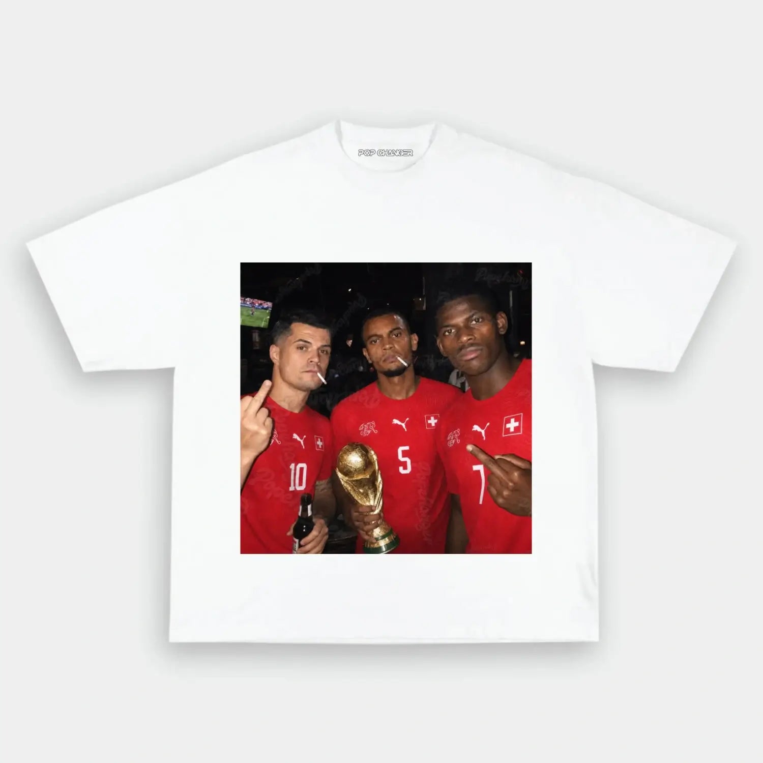 Switzerland Football TEE 10 - POPCHANGER