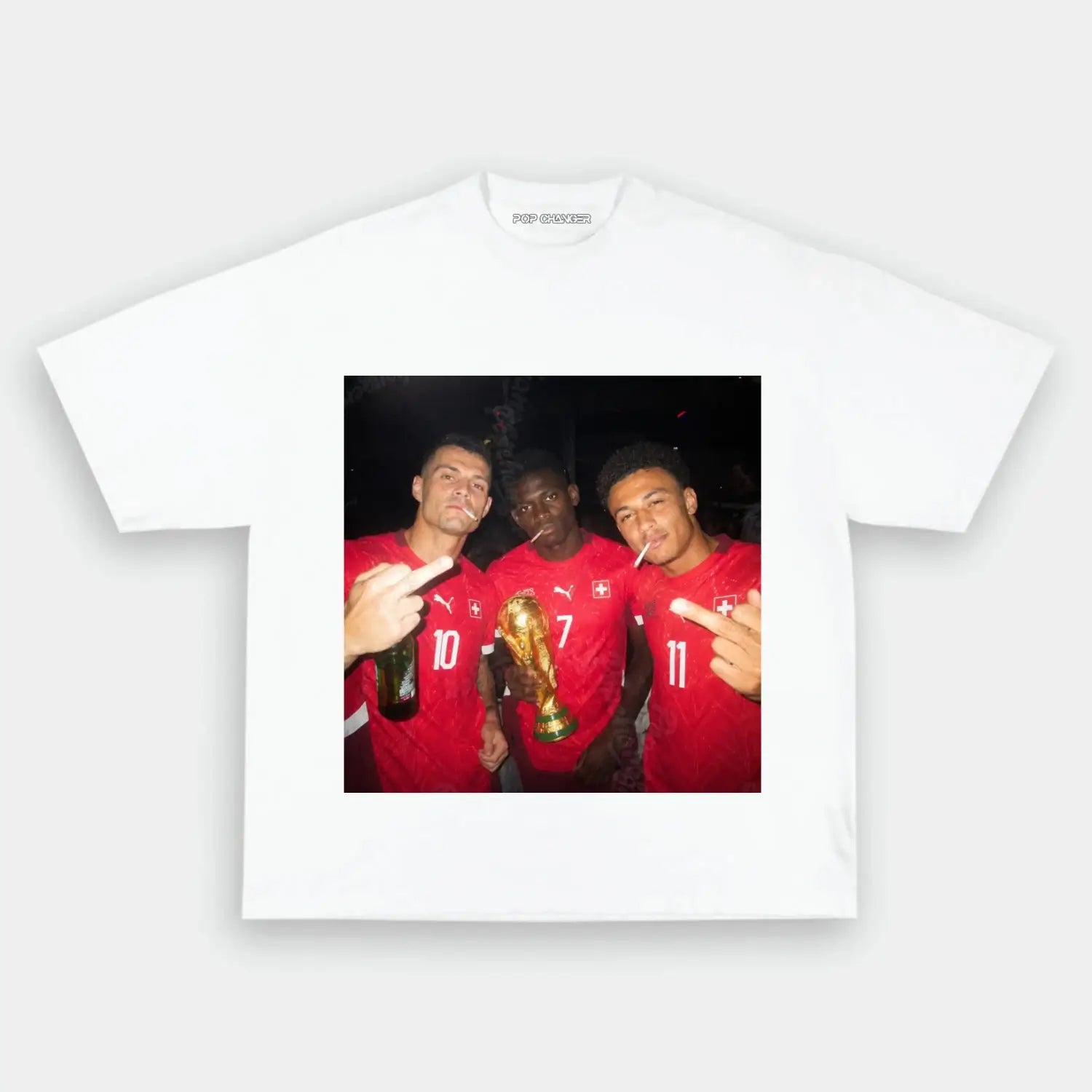 Switzerland Football TEE 7 - POPCHANGER