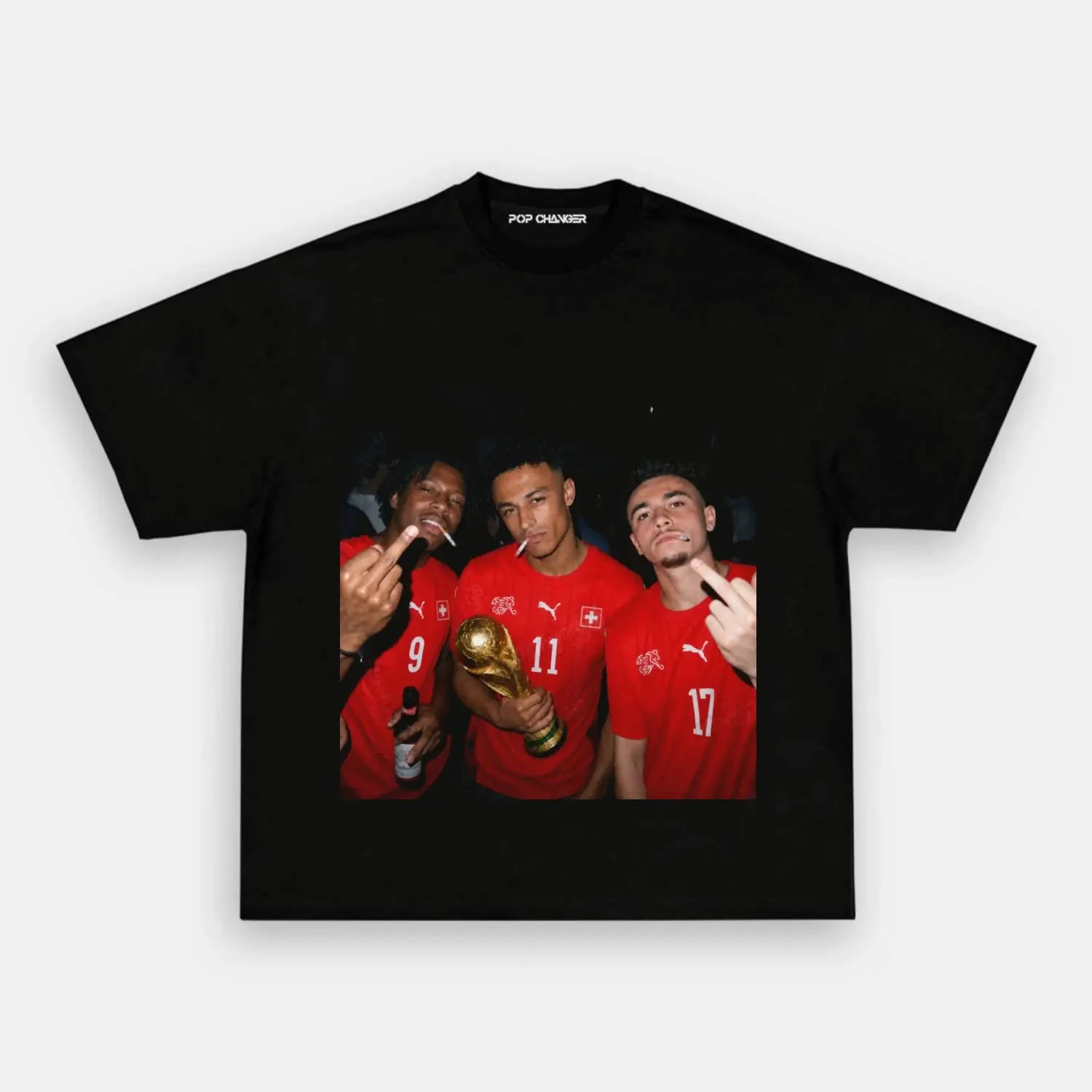 Switzerland Football TEE 9 - POPCHANGER