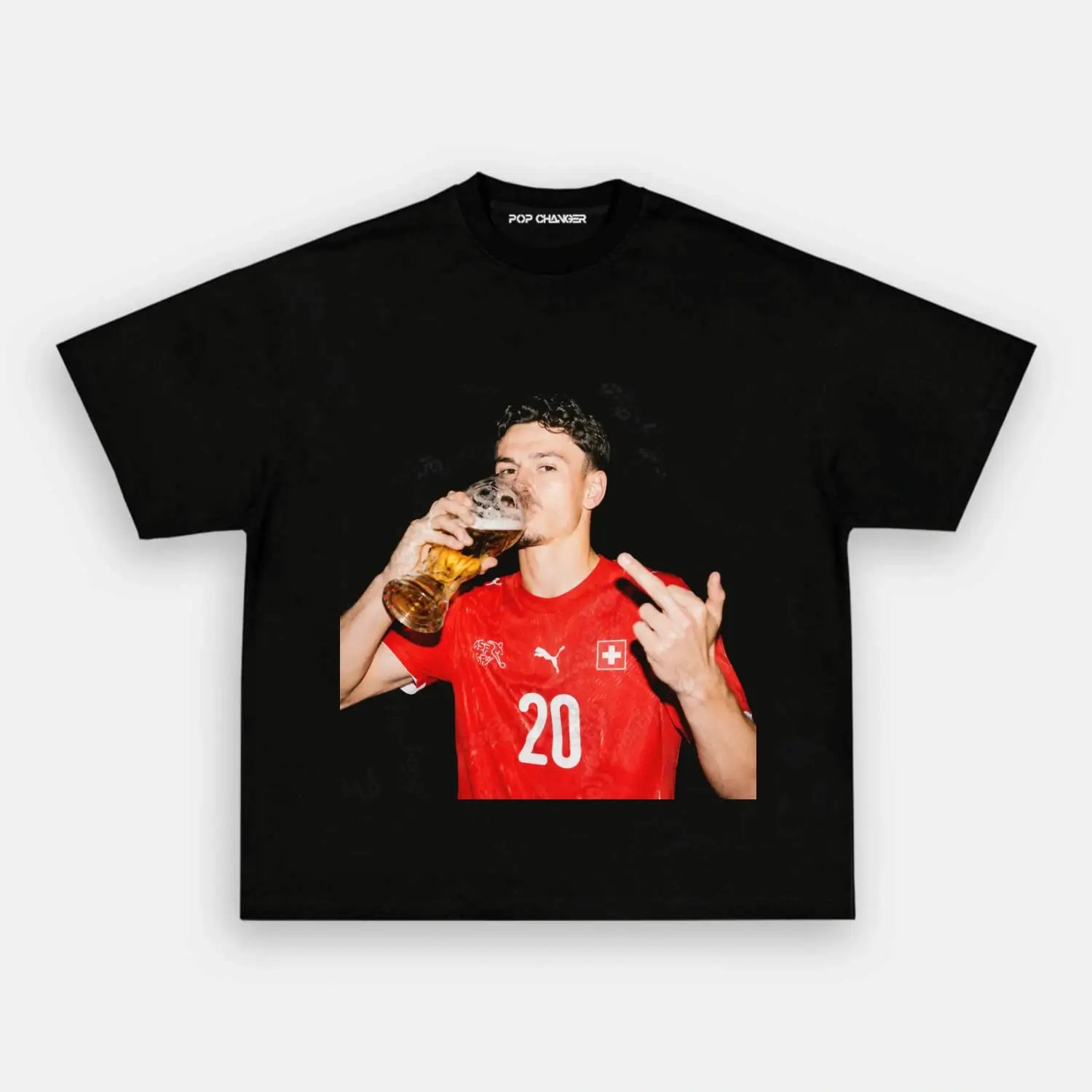 Switzerland Soccer TEE 10 - POPCHANGER