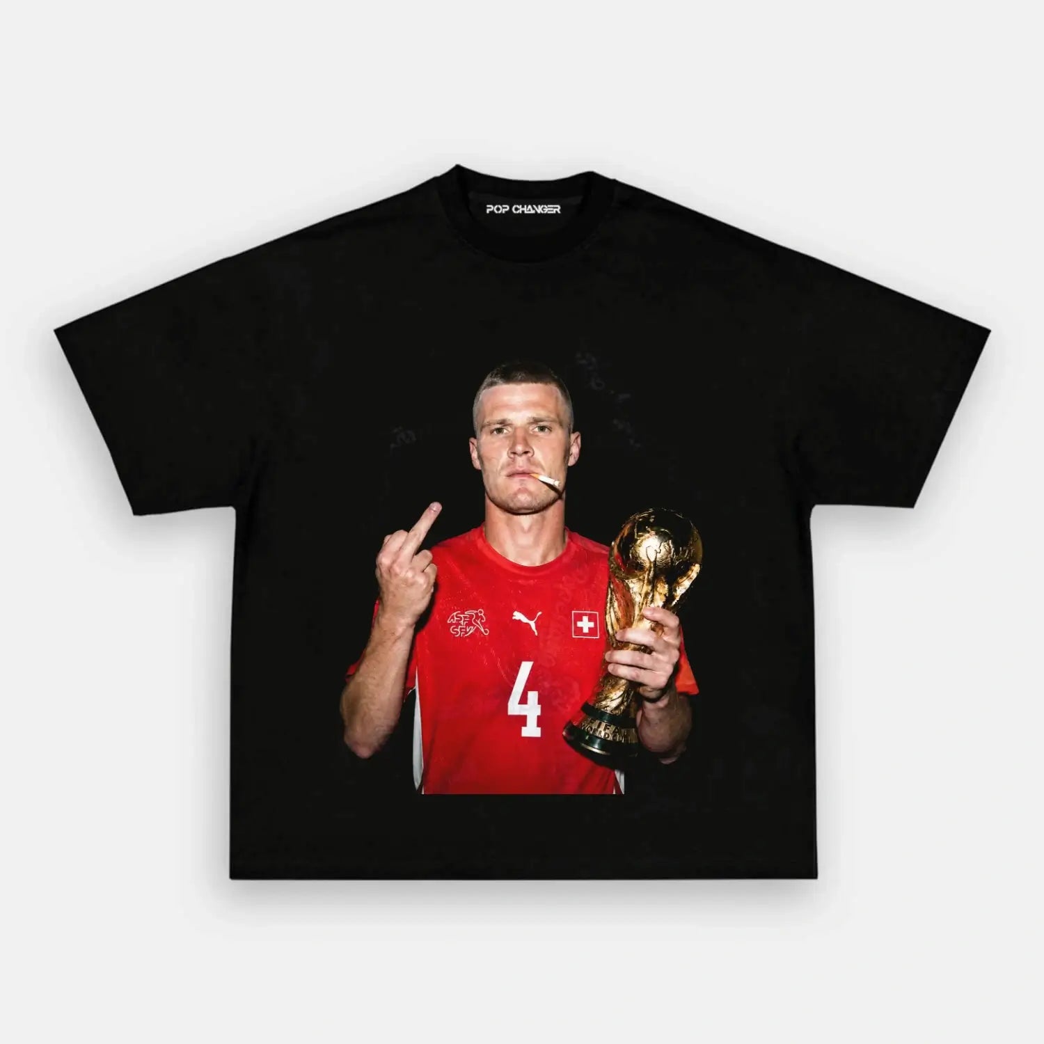 Switzerland Soccer TEE 10 - POPCHANGER