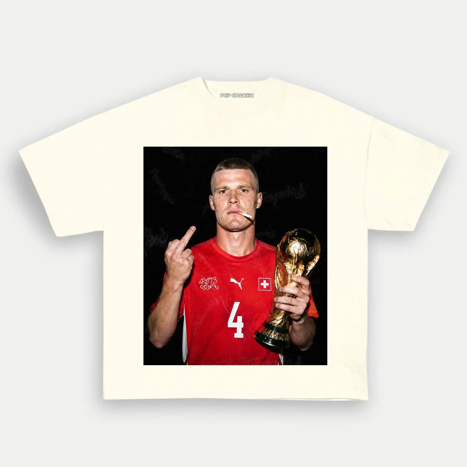 Switzerland Soccer TEE 10 - POPCHANGER