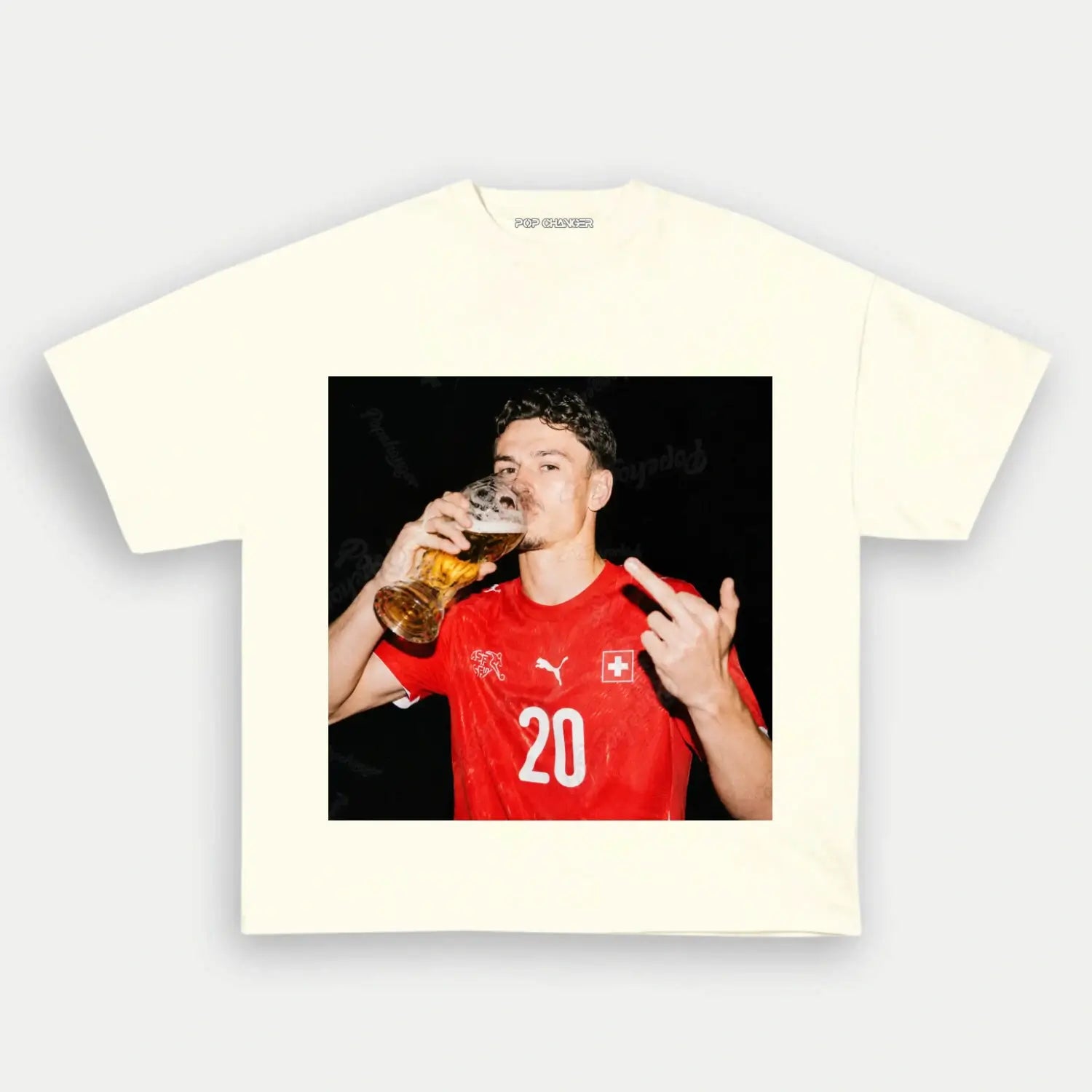 Switzerland Soccer TEE 10 - POPCHANGER