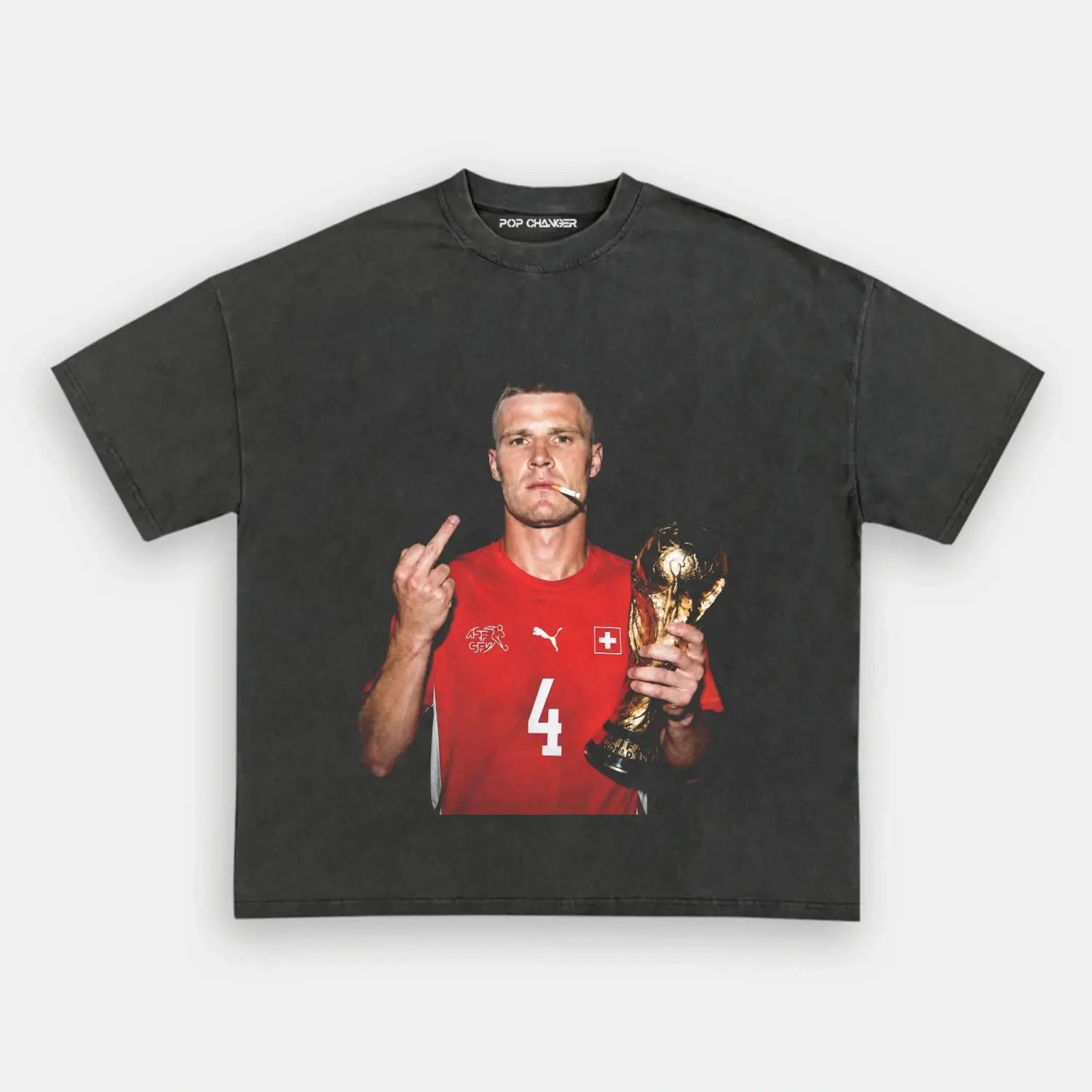 Switzerland Soccer TEE 10 - POPCHANGER
