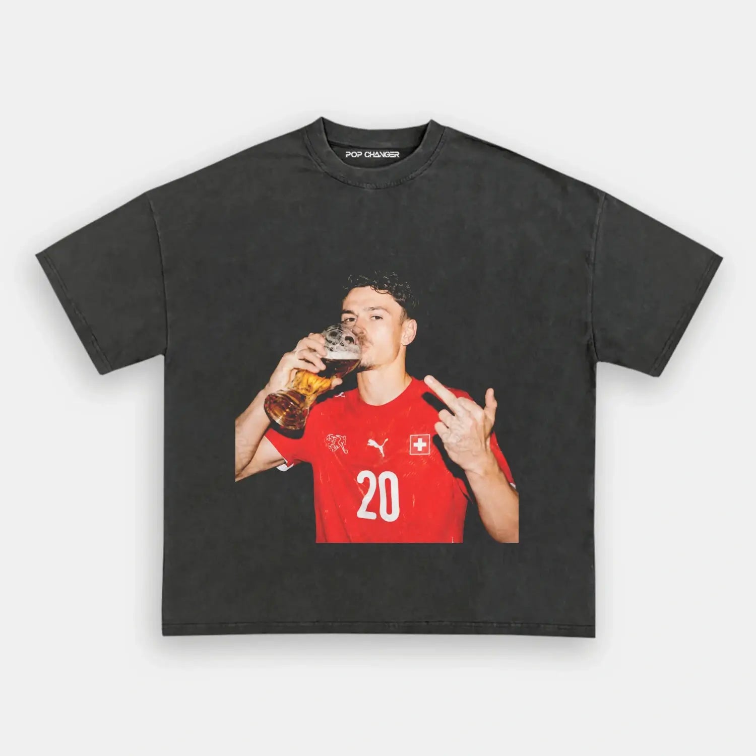 Switzerland Soccer TEE 10 - POPCHANGER