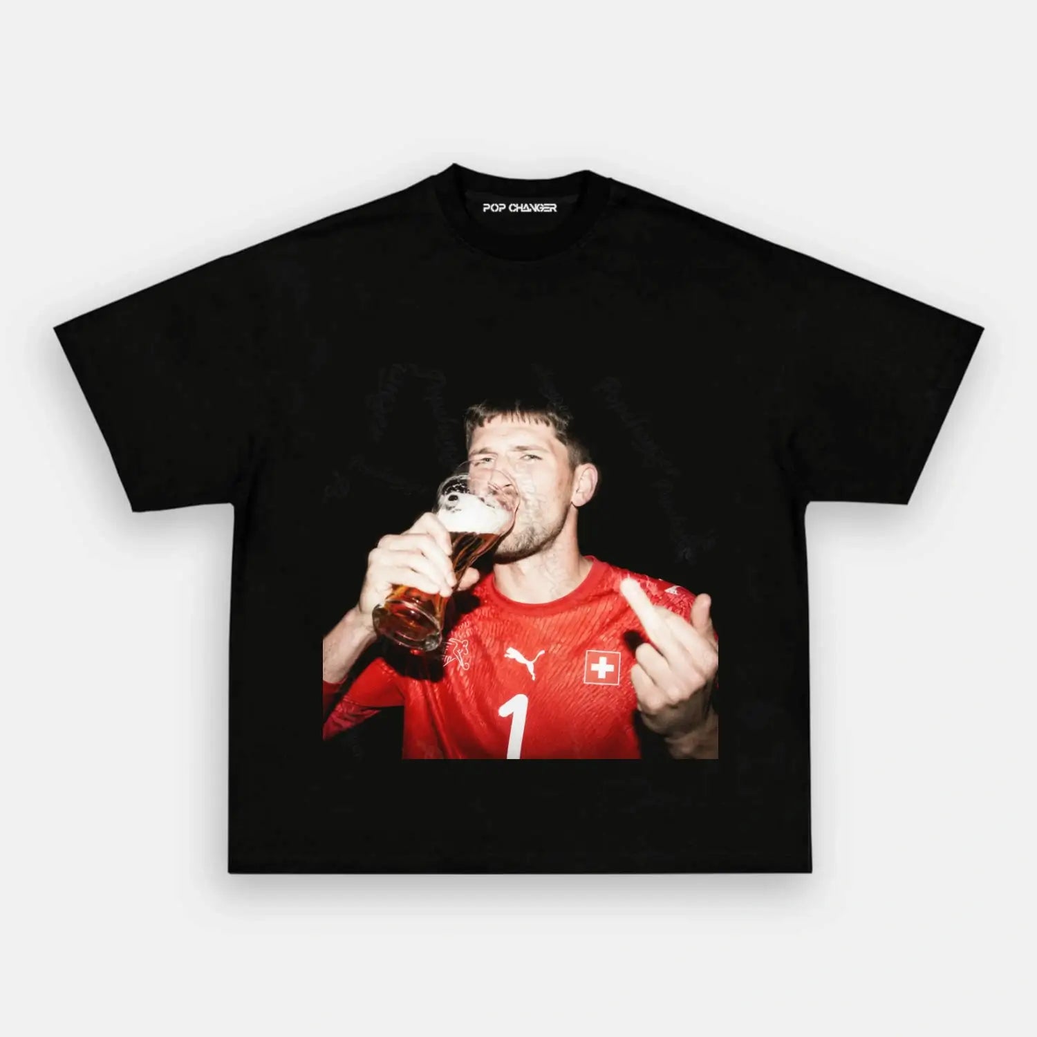 Switzerland Soccer TEE 3 - POPCHANGER