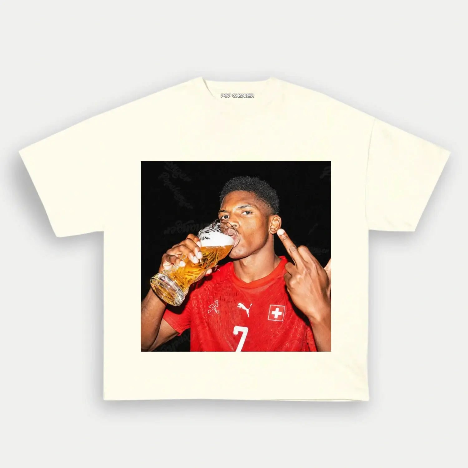 Switzerland Soccer TEE 4 - POPCHANGER