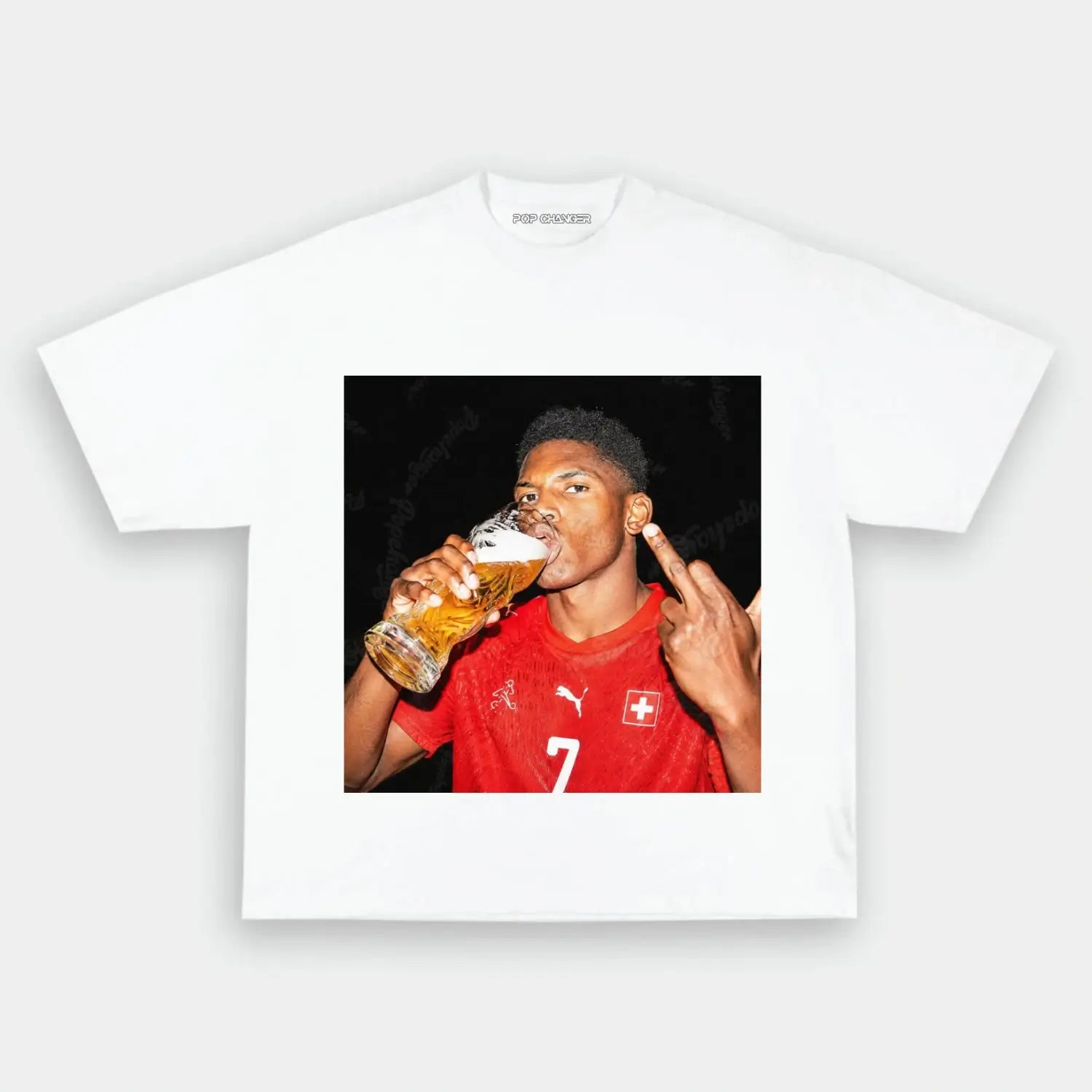 Switzerland Soccer TEE 4 - POPCHANGER