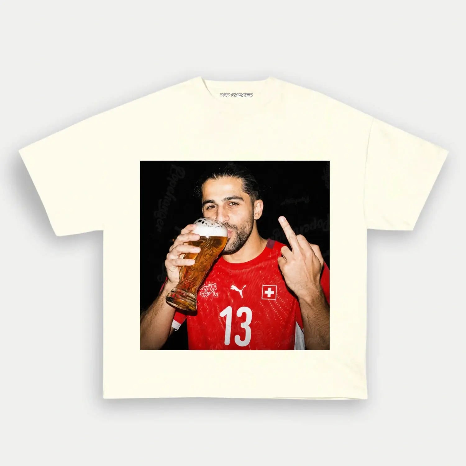 Switzerland Soccer TEE 7 - POPCHANGER