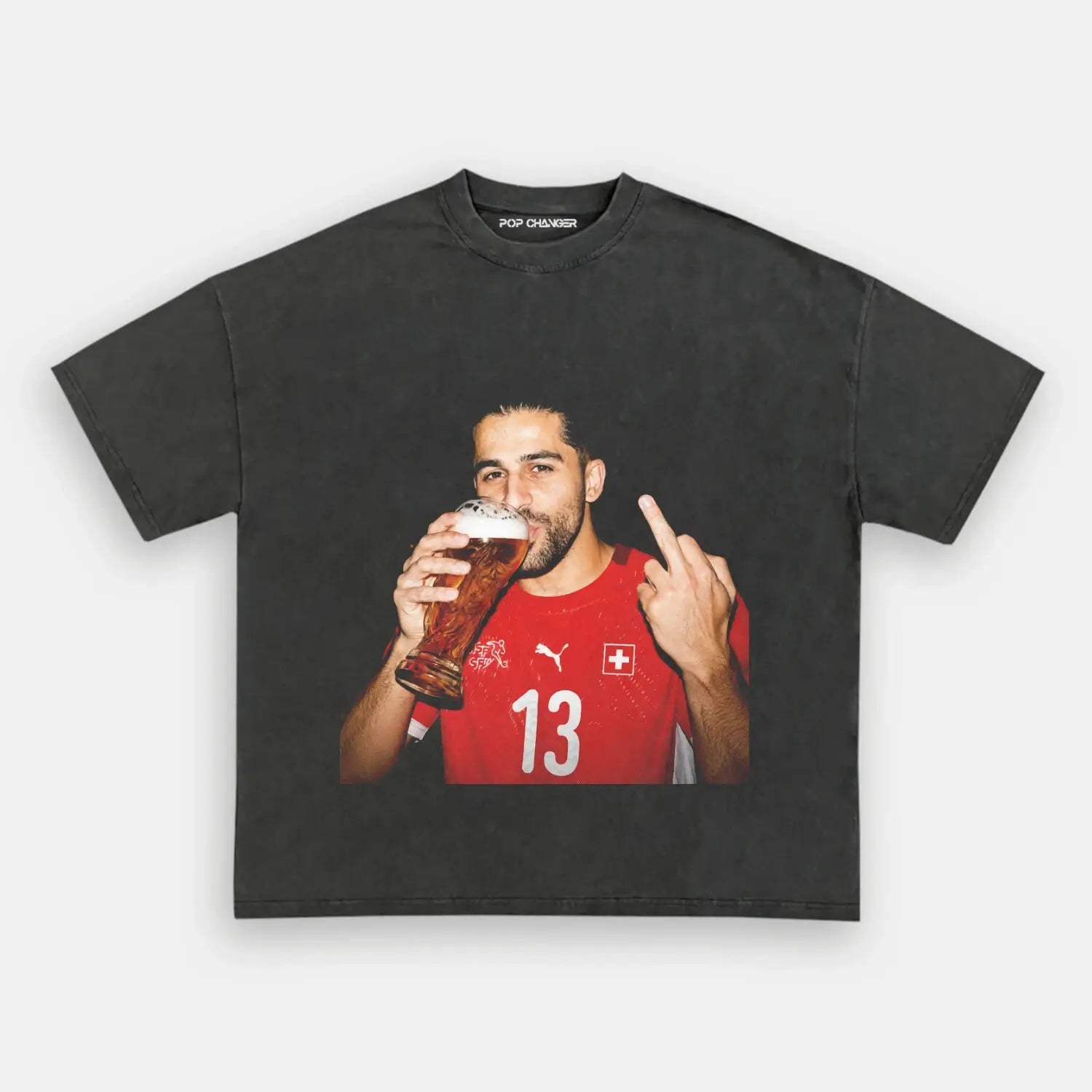 Switzerland Soccer TEE 7 - POPCHANGER