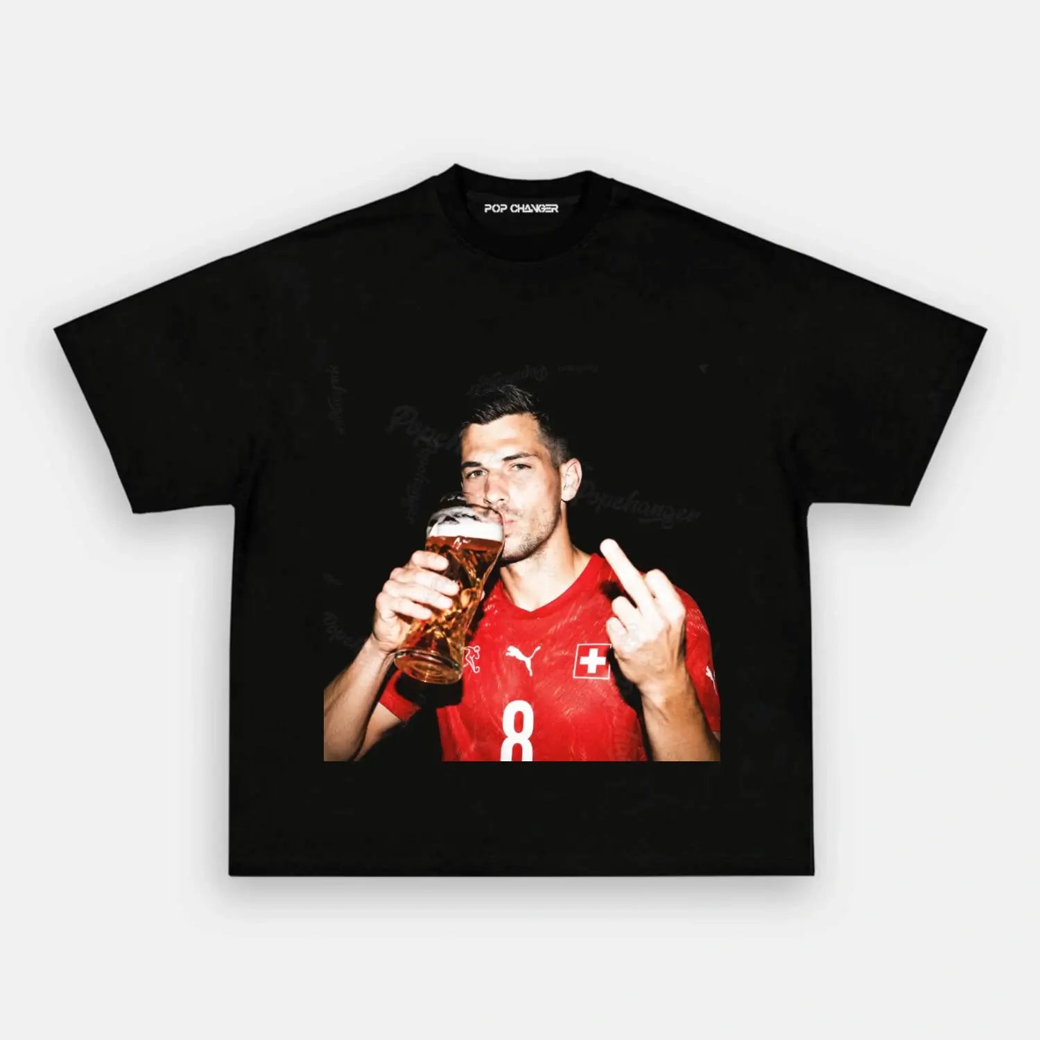 Switzerland Soccer TEE 8 - POPCHANGER