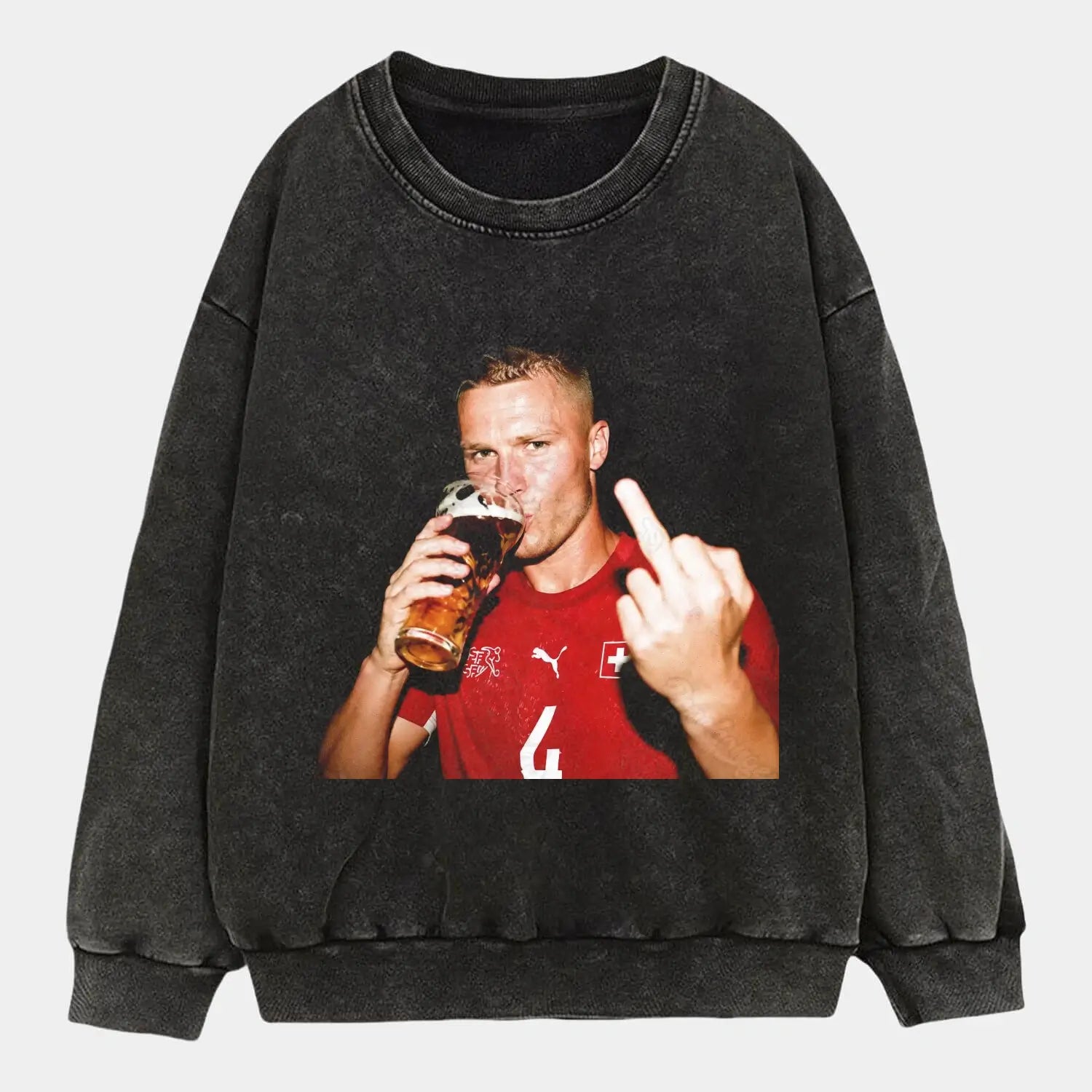 Switzerland Soccer TEE 9 - POPCHANGER
