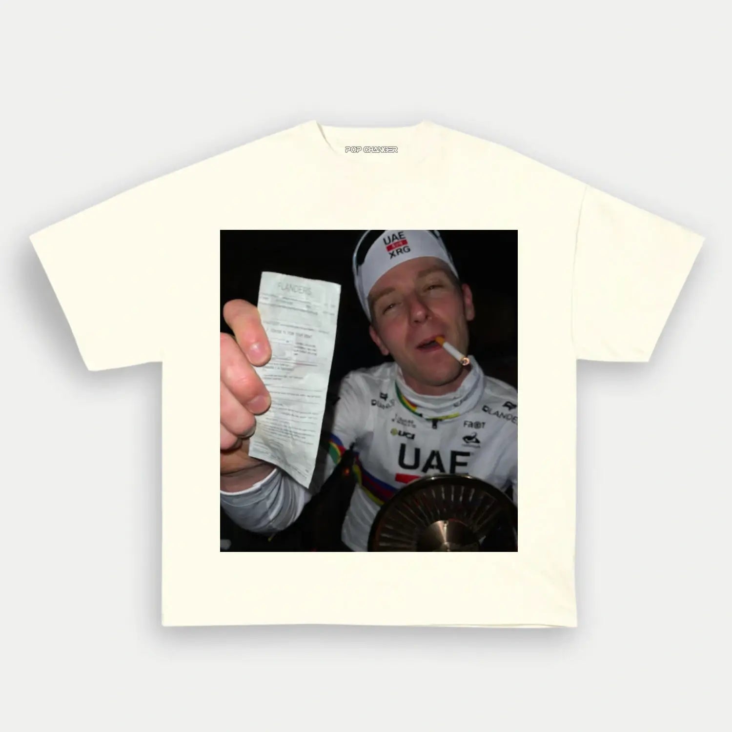 Tadej Pogačar Fine 2.0 Tee - POPCHANGER