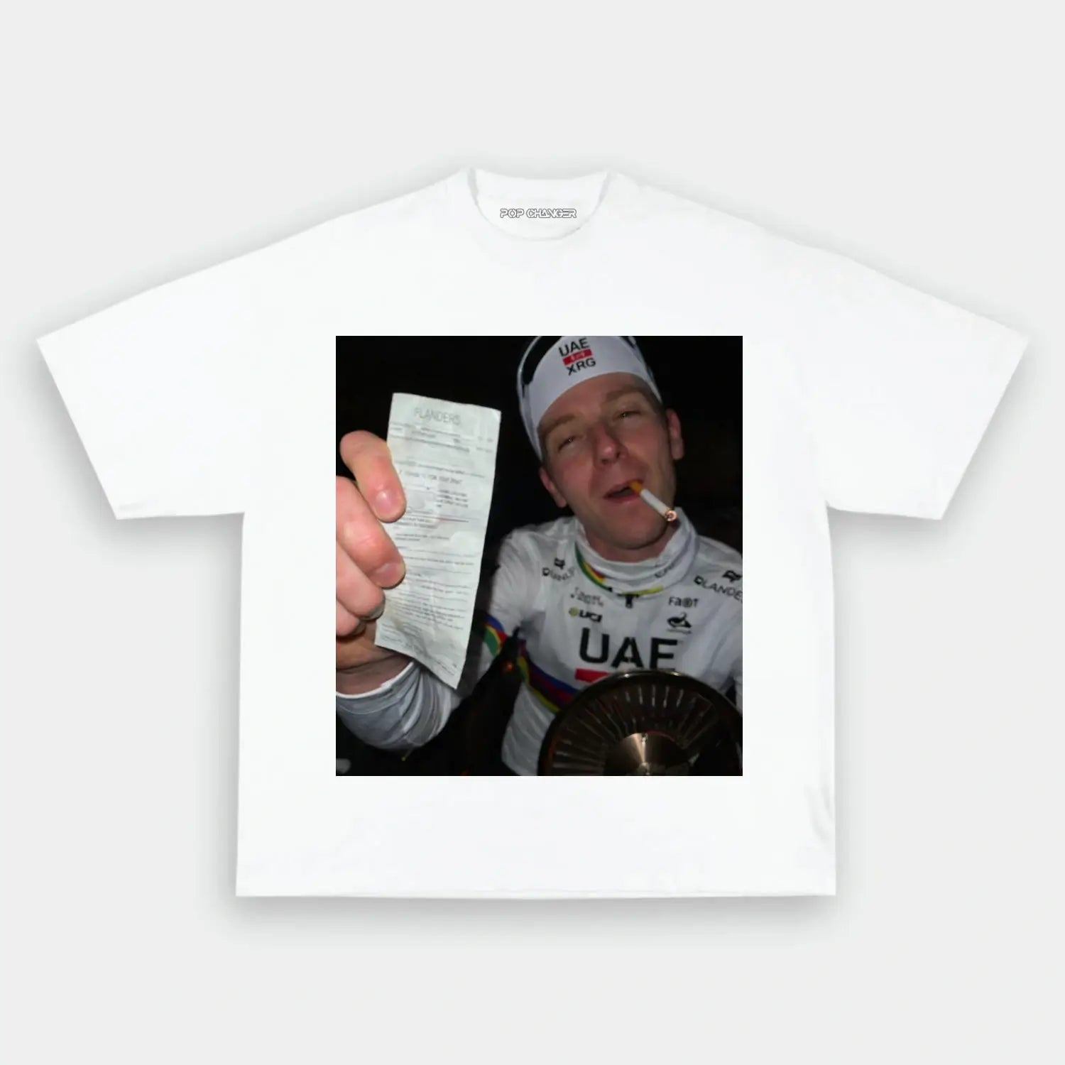 Tadej Pogačar Fine 2.0 Tee - POPCHANGER