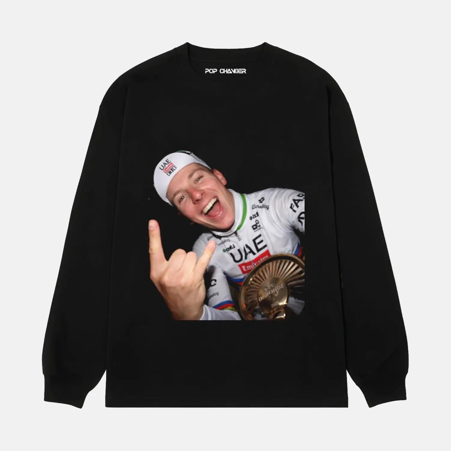 Tadej Pogačar Rocking Tee 2.0 - POPCHANGER