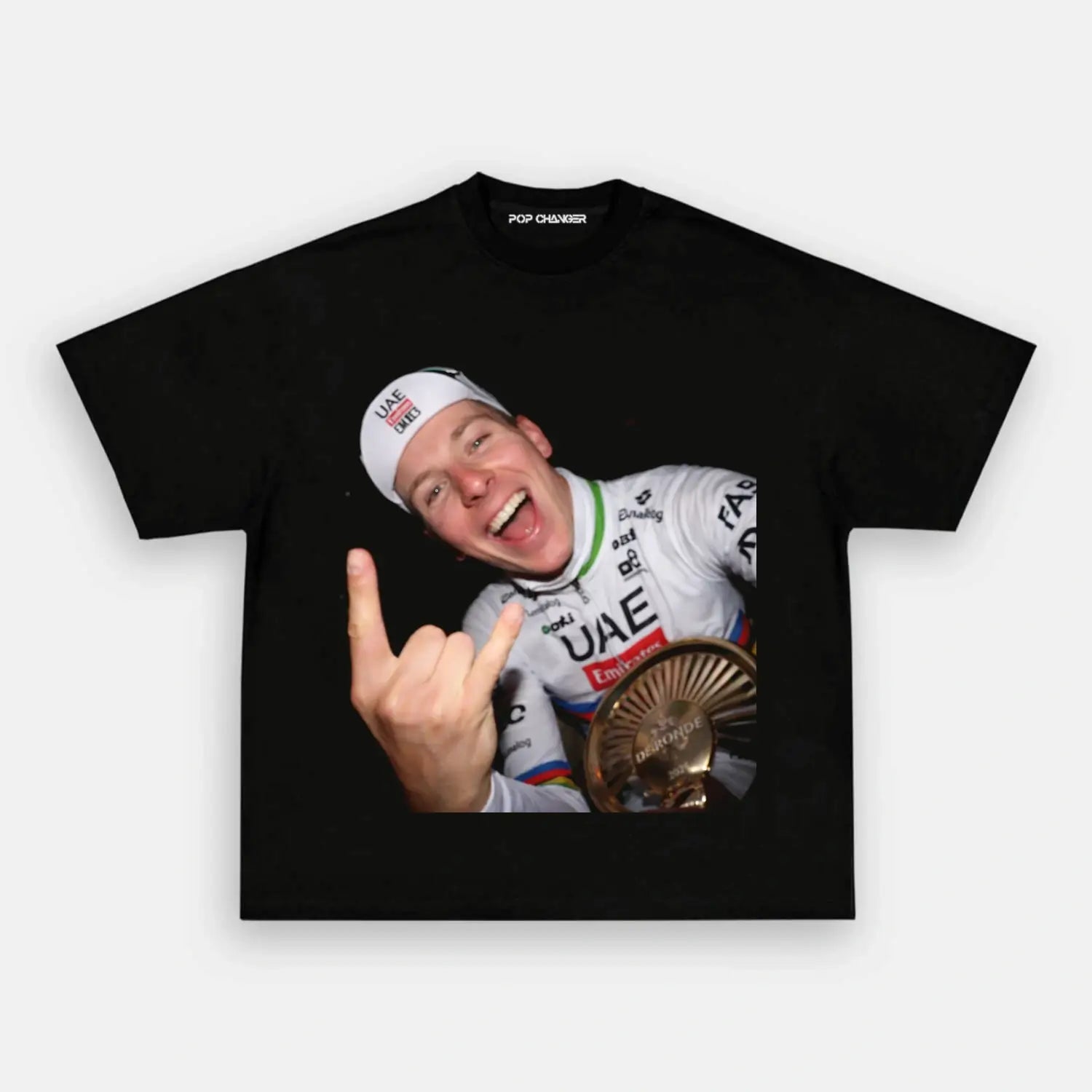 Tadej Pogačar Rocking Tee 2.0 - POPCHANGER